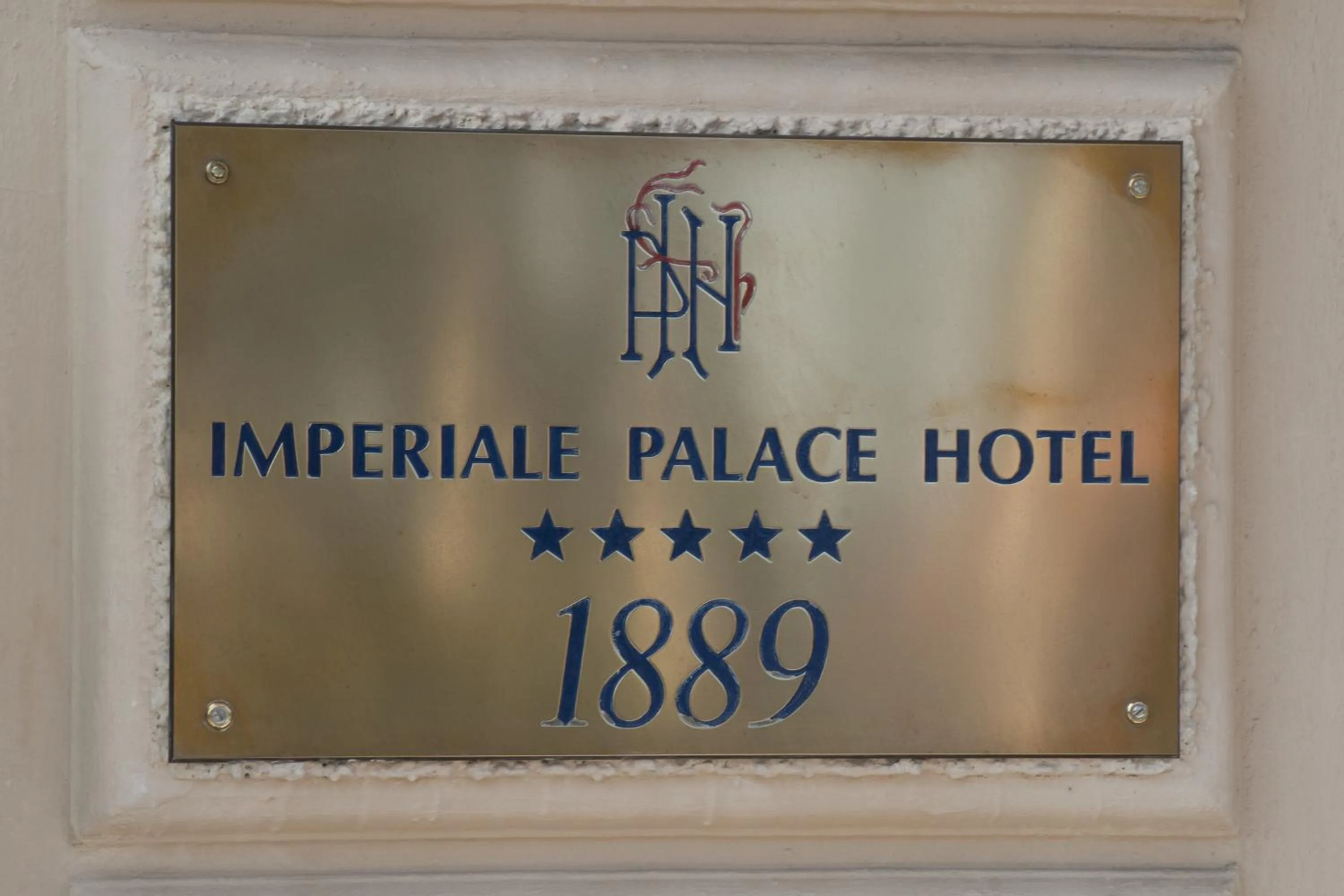 Property logo or sign in Imperiale Palace Hotel