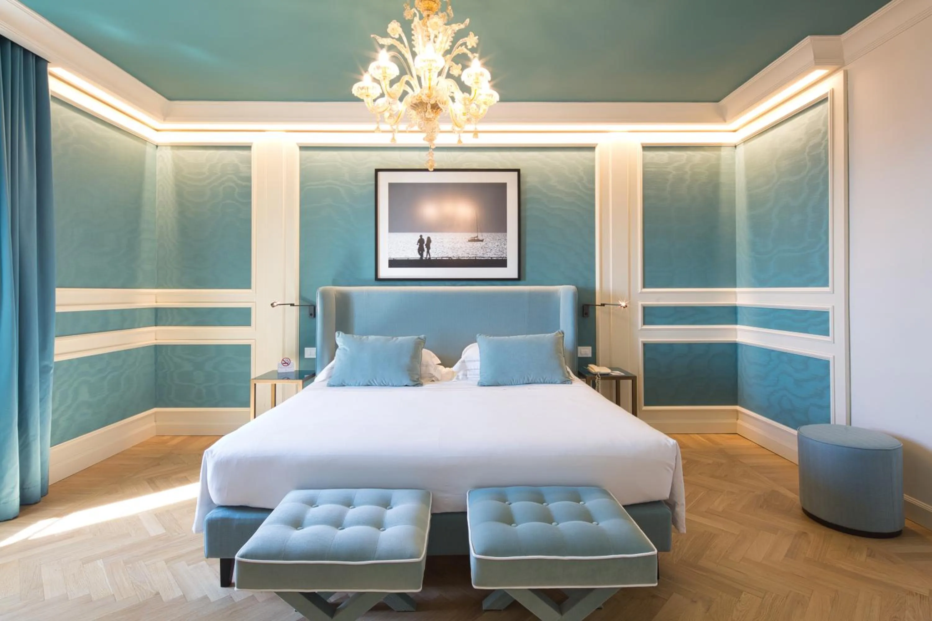 Bed in Imperiale Palace Hotel