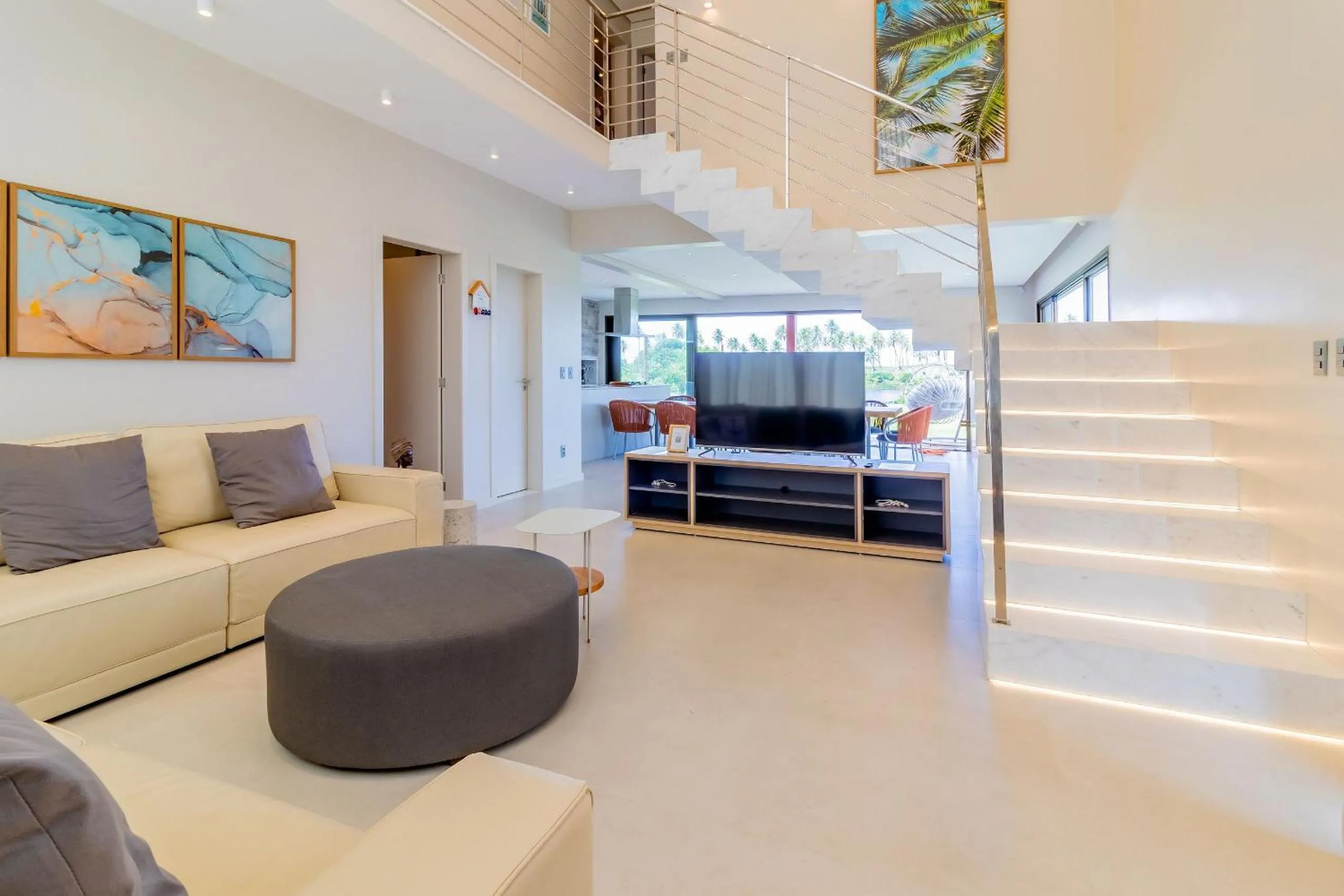 Living room in SA05 Excelente Casa 5 Suítes - Condomínio Reserva de Sauípe