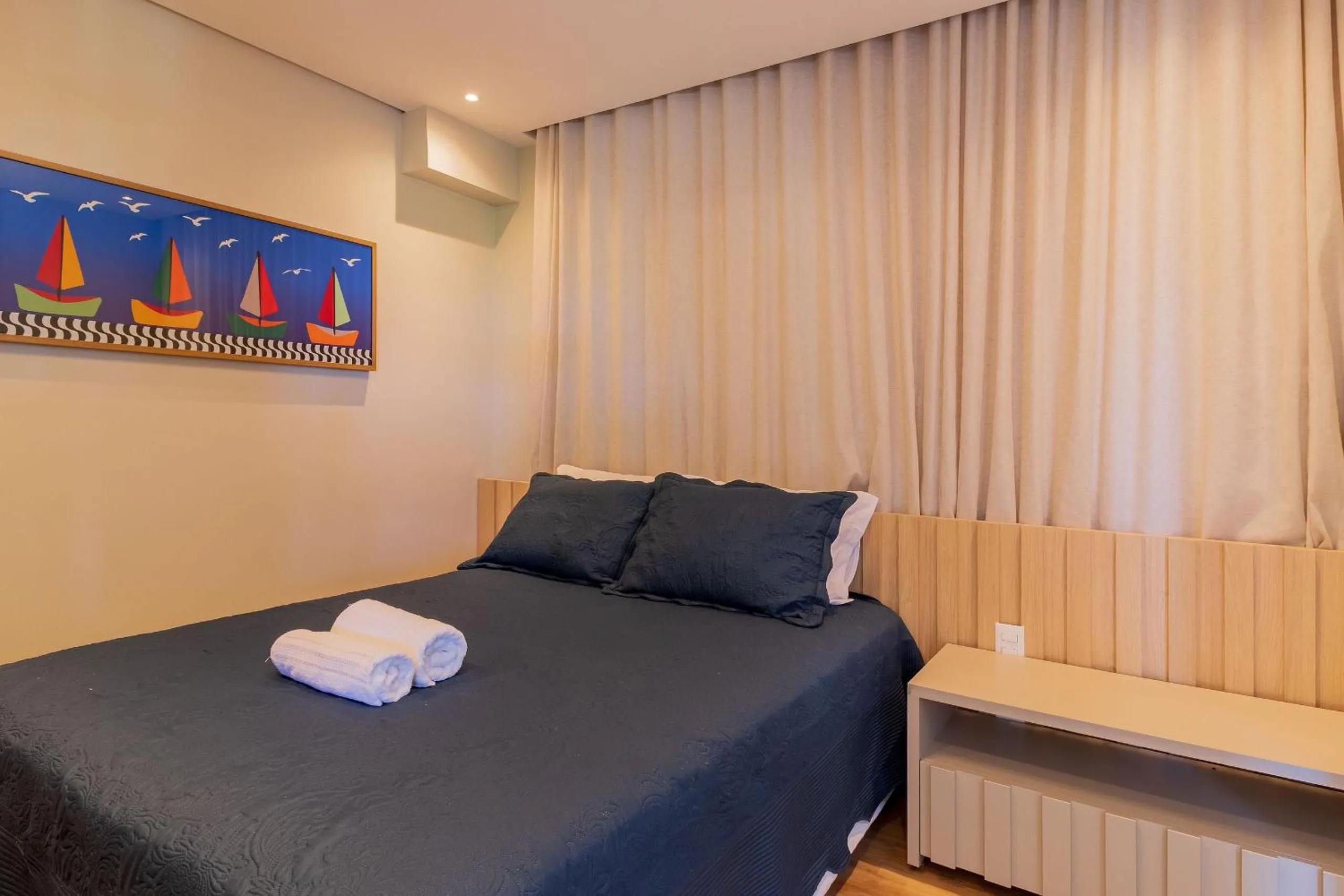 Bedroom, Bed in SA05 Excelente Casa 5 Suítes - Condomínio Reserva de Sauípe