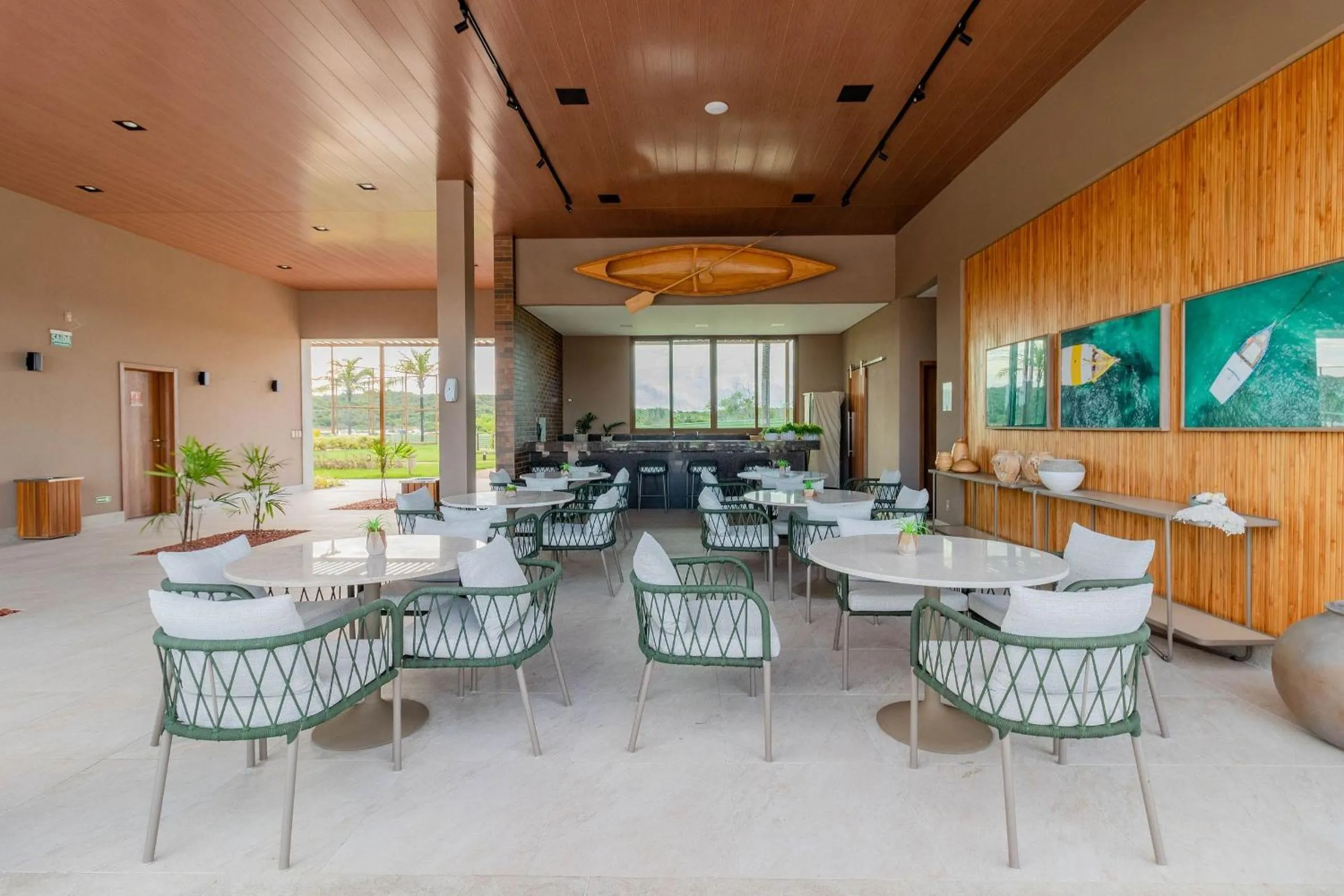 Lobby or reception in SA05 Excelente Casa 5 Suítes - Condomínio Reserva de Sauípe