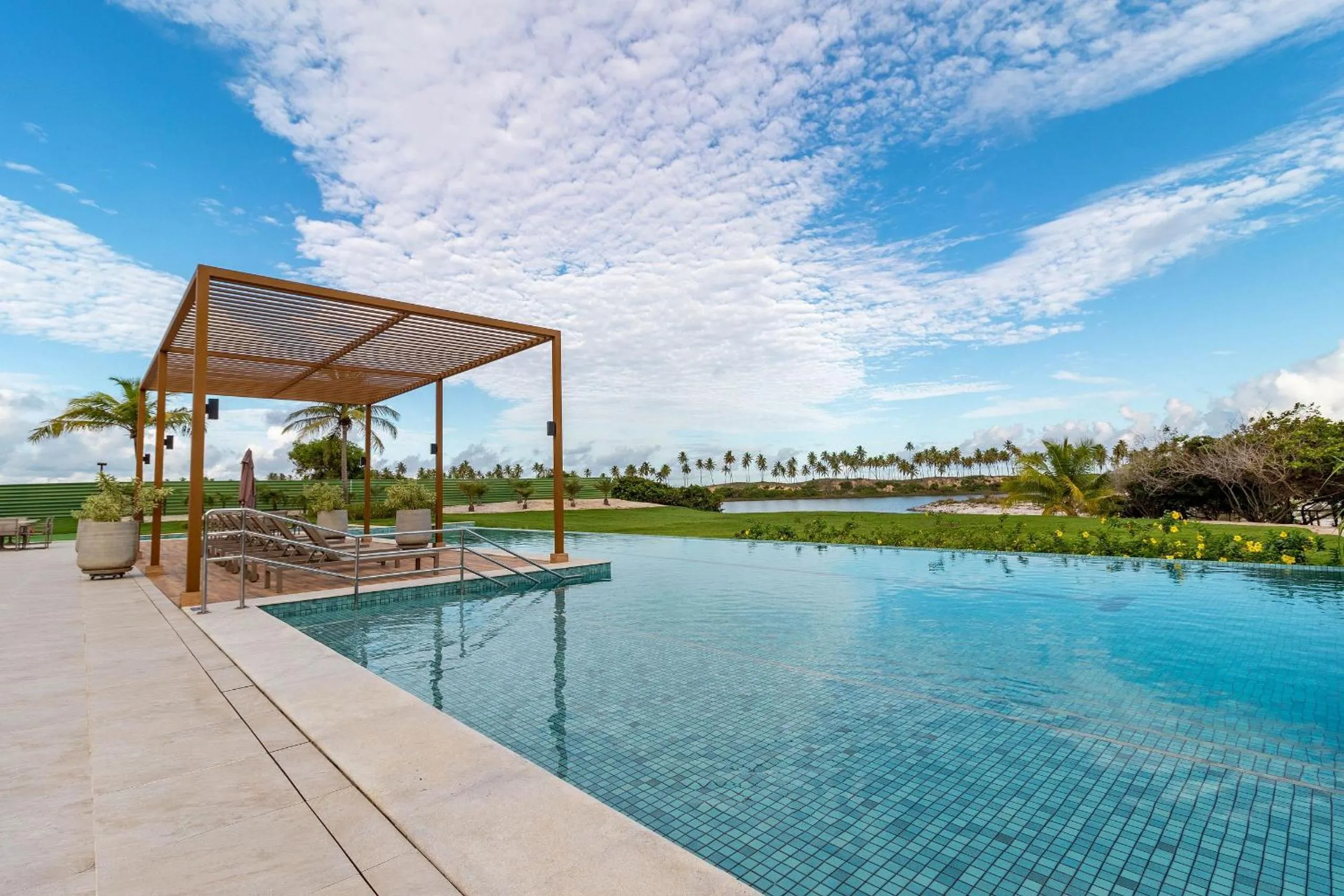 Swimming pool in SA05 Excelente Casa 5 Suítes - Condomínio Reserva de Sauípe