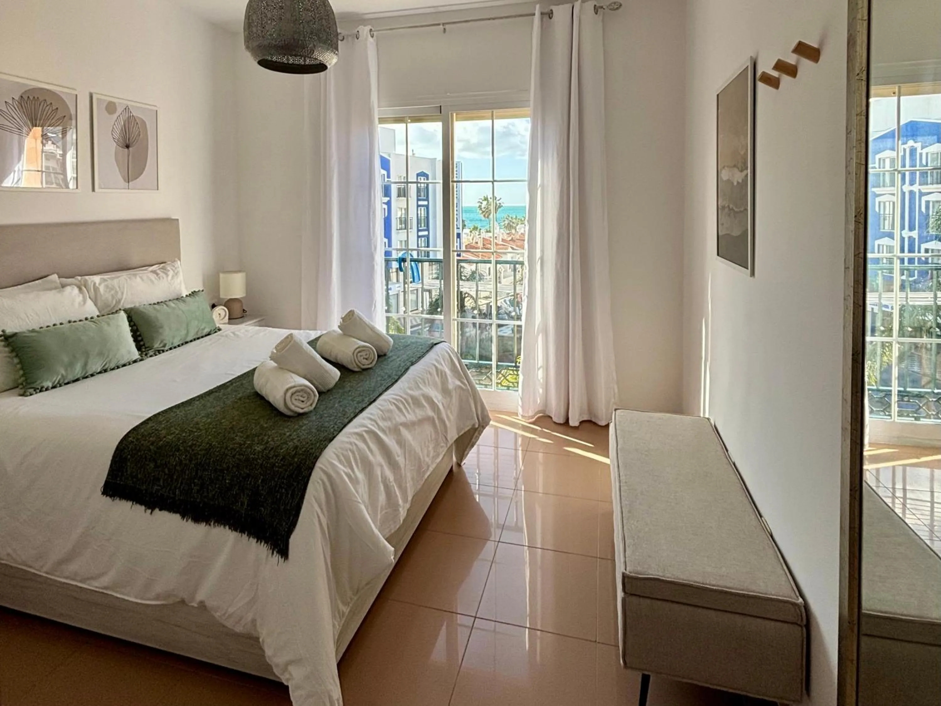 Bed in Apartamento turístico Azahara