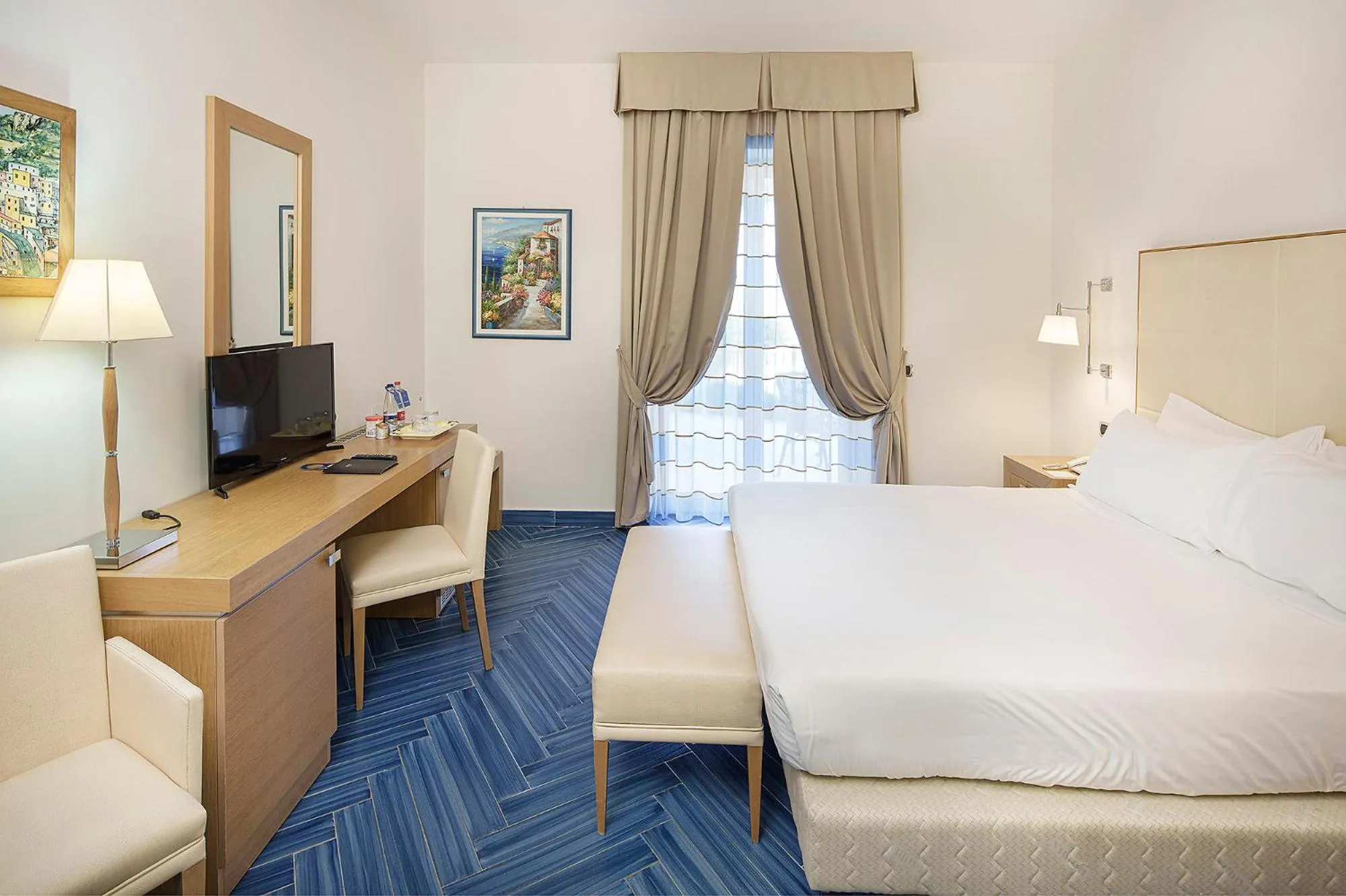 Bed in Hotel Raito Wellness & SPA