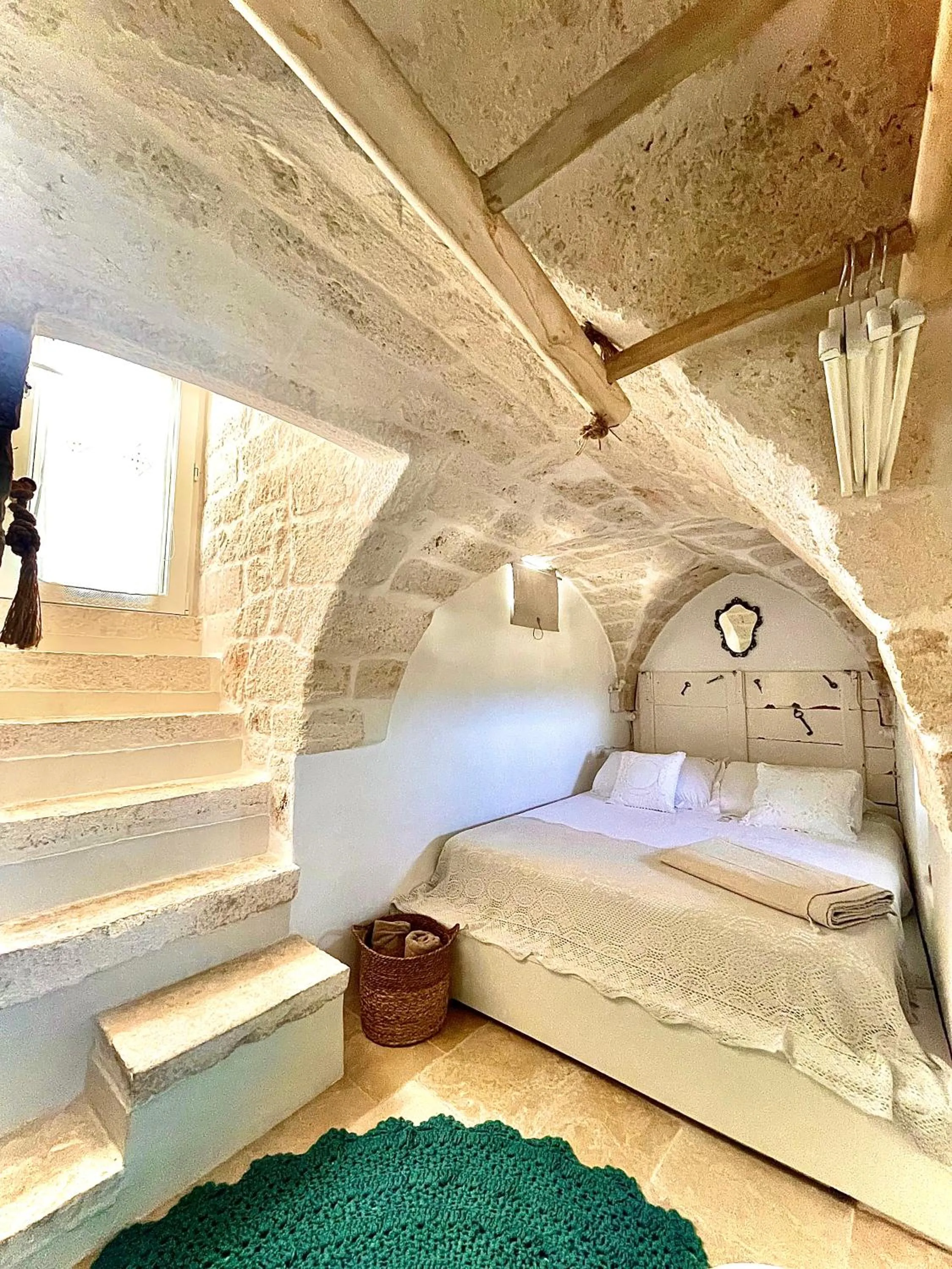 Bed in BELLE HOME OSTUNI vasca vista mare