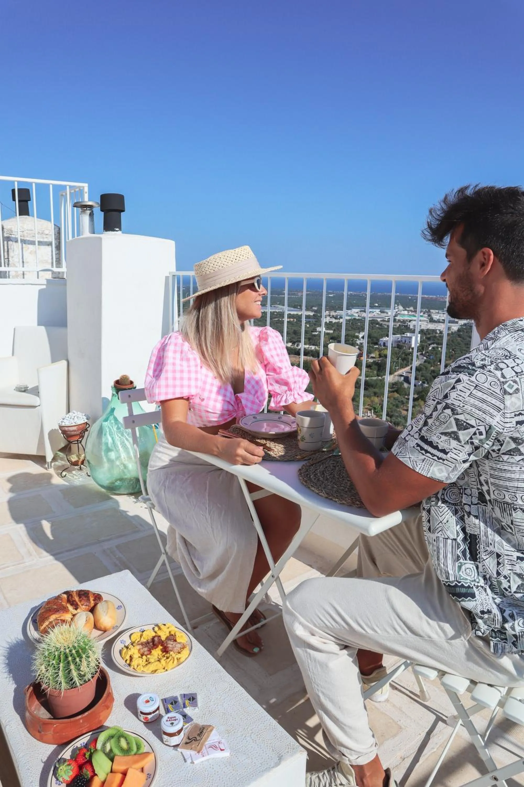 Natural landscape in BELLE HOME OSTUNI vasca vista mare