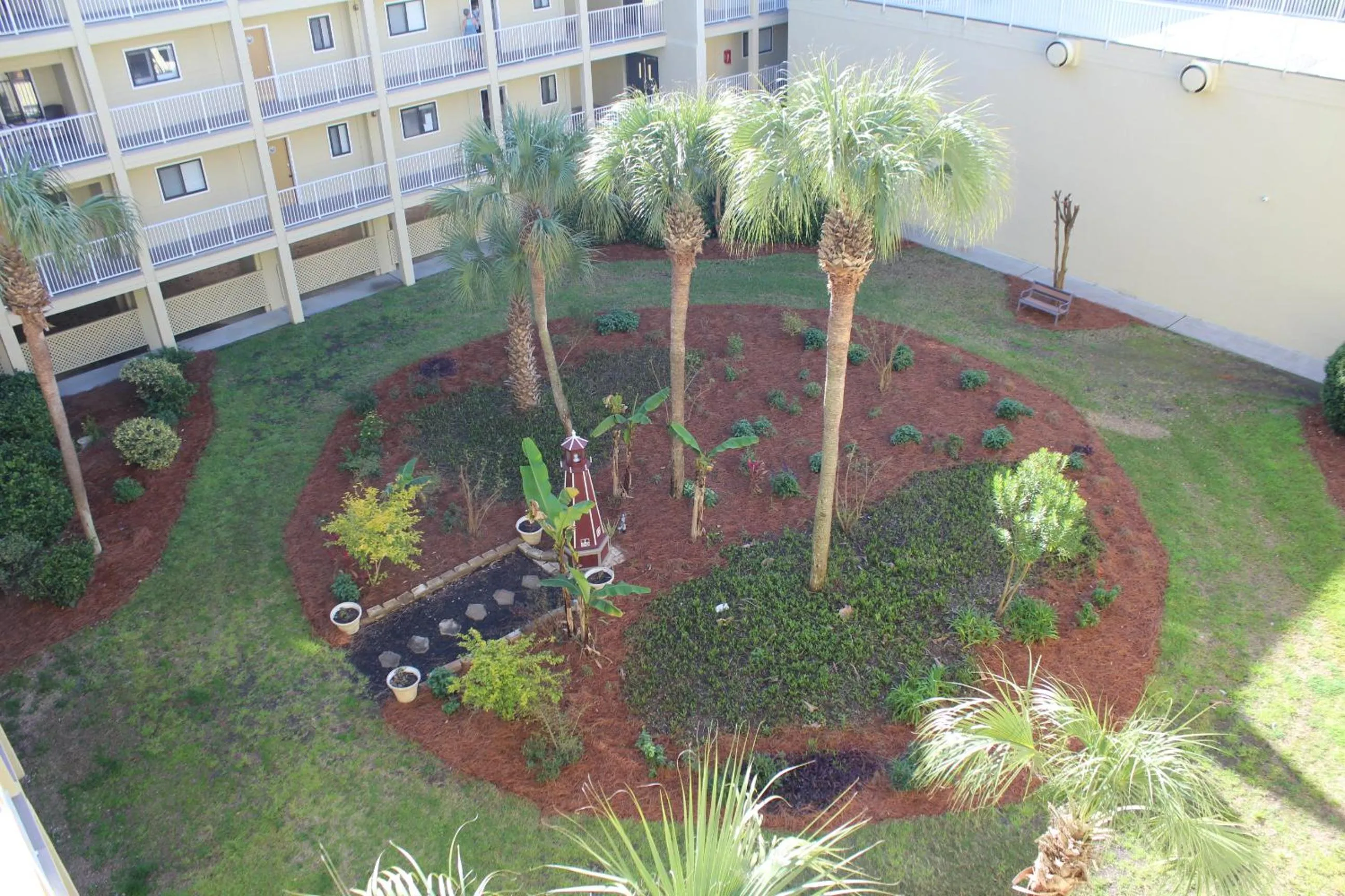 Garden view in Gorgeous 2 Bedroom Condo