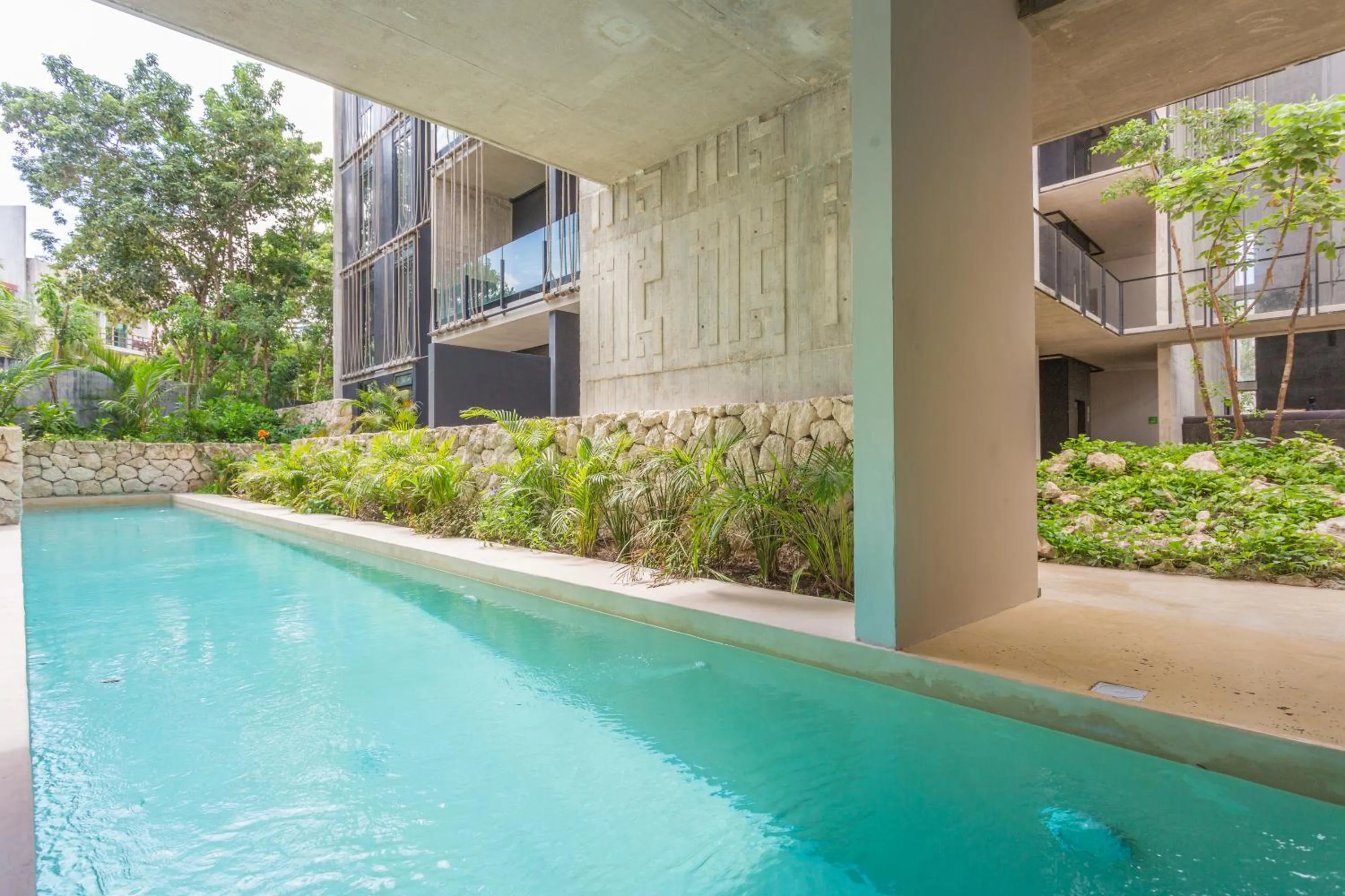Swimming pool in IIK Tulum Luxury Condo by Spot Rentals