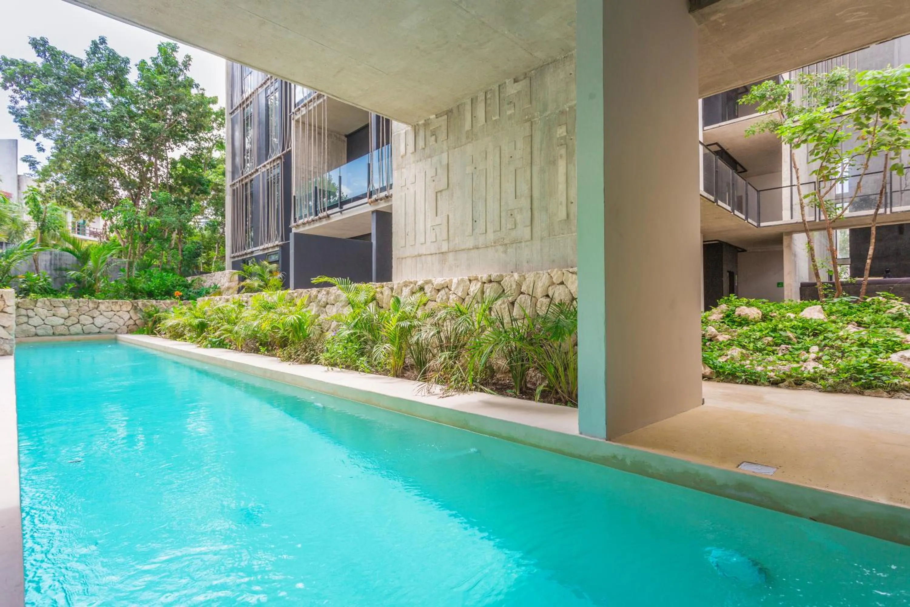 Swimming pool in IIK Tulum Luxury Condo by Spot Rentals