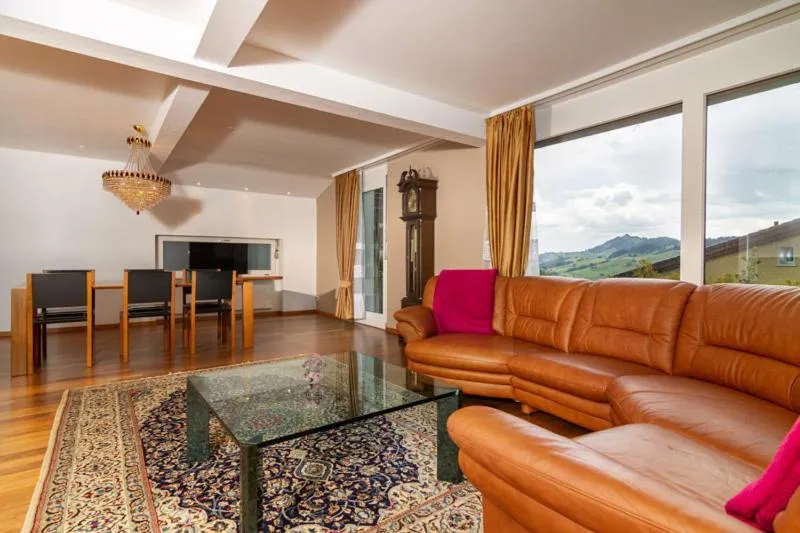 Seating area in Hotel Swiss Views