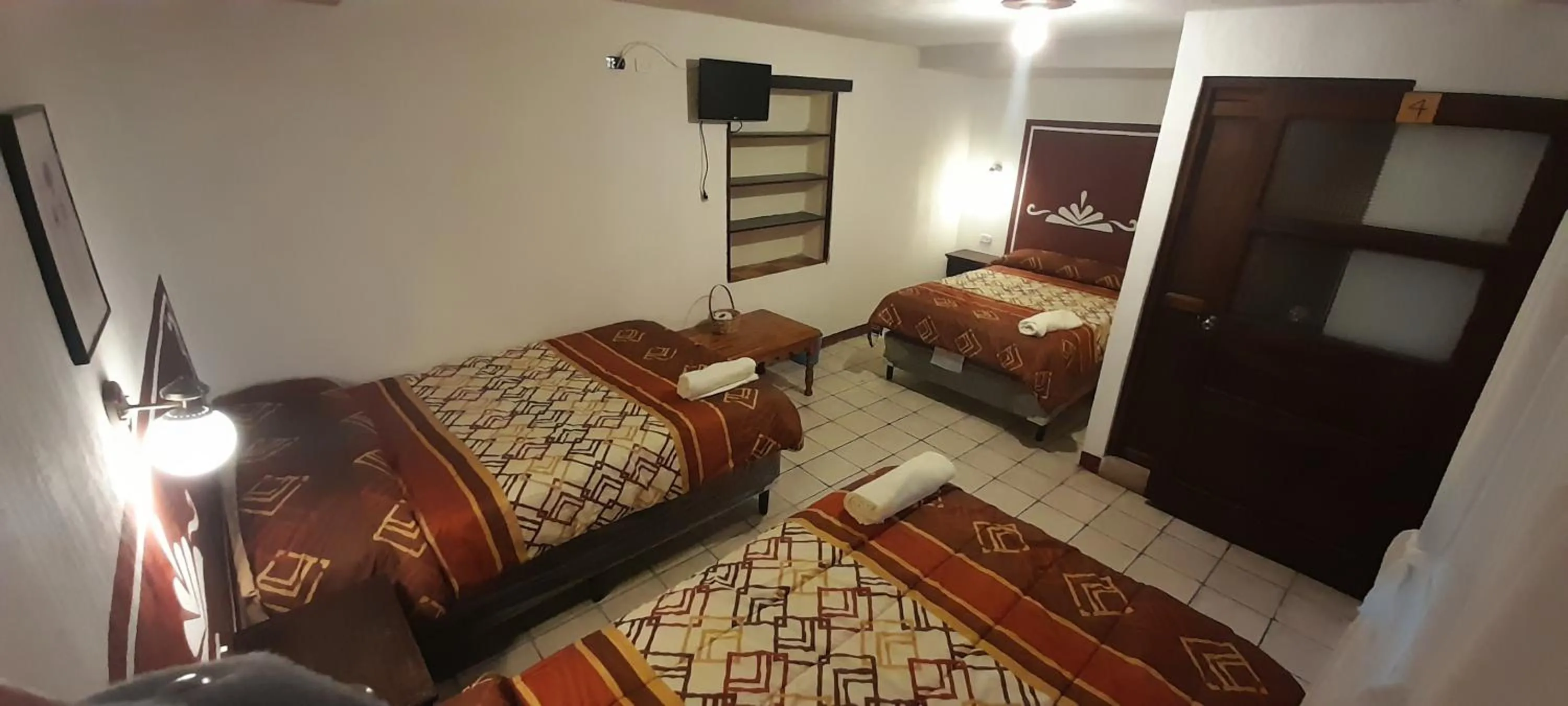 Bed in Hotel Casolia