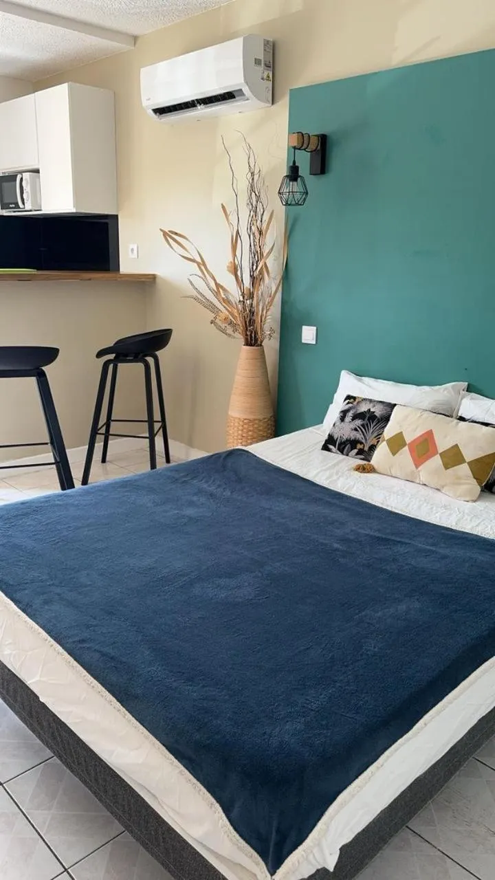 Lounge or bar, Bed in Lilibellule - Apt 107