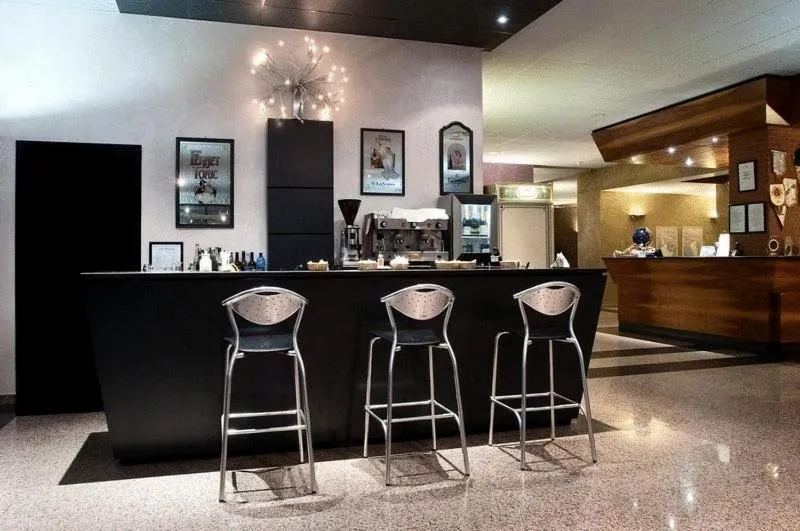 Lounge or bar in Airone Hotel