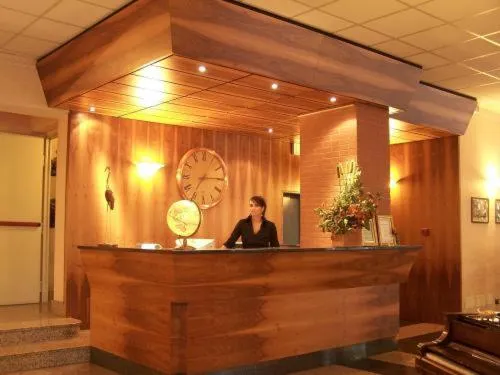 Lobby or reception in Airone Hotel