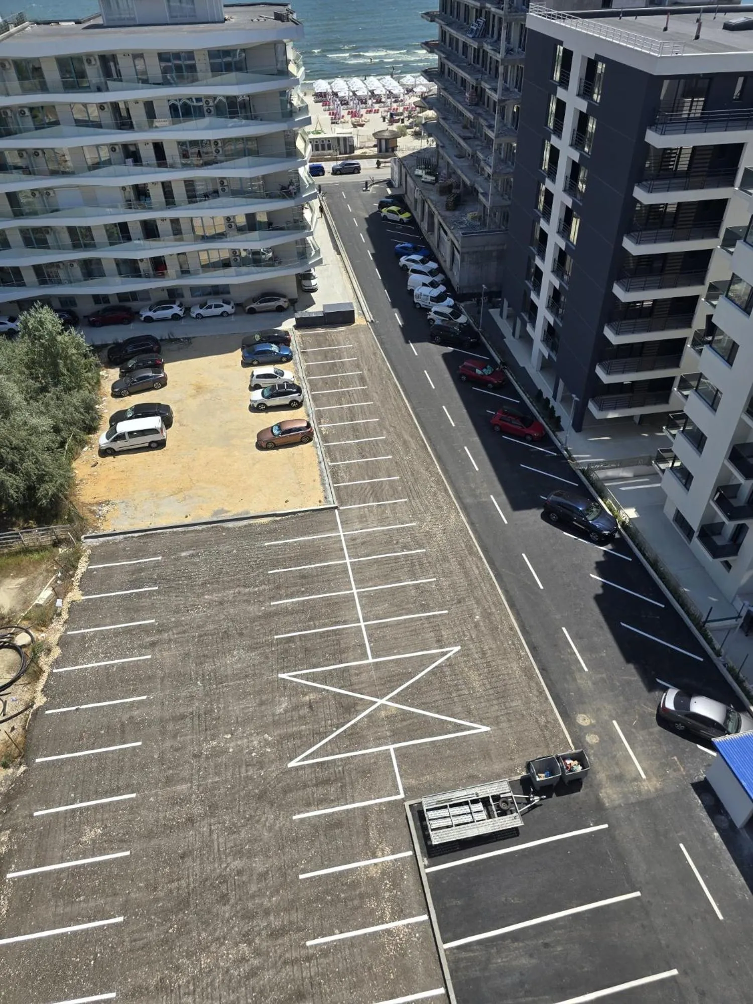 Parking in WAVE 4 Apartments Mamaia Nord