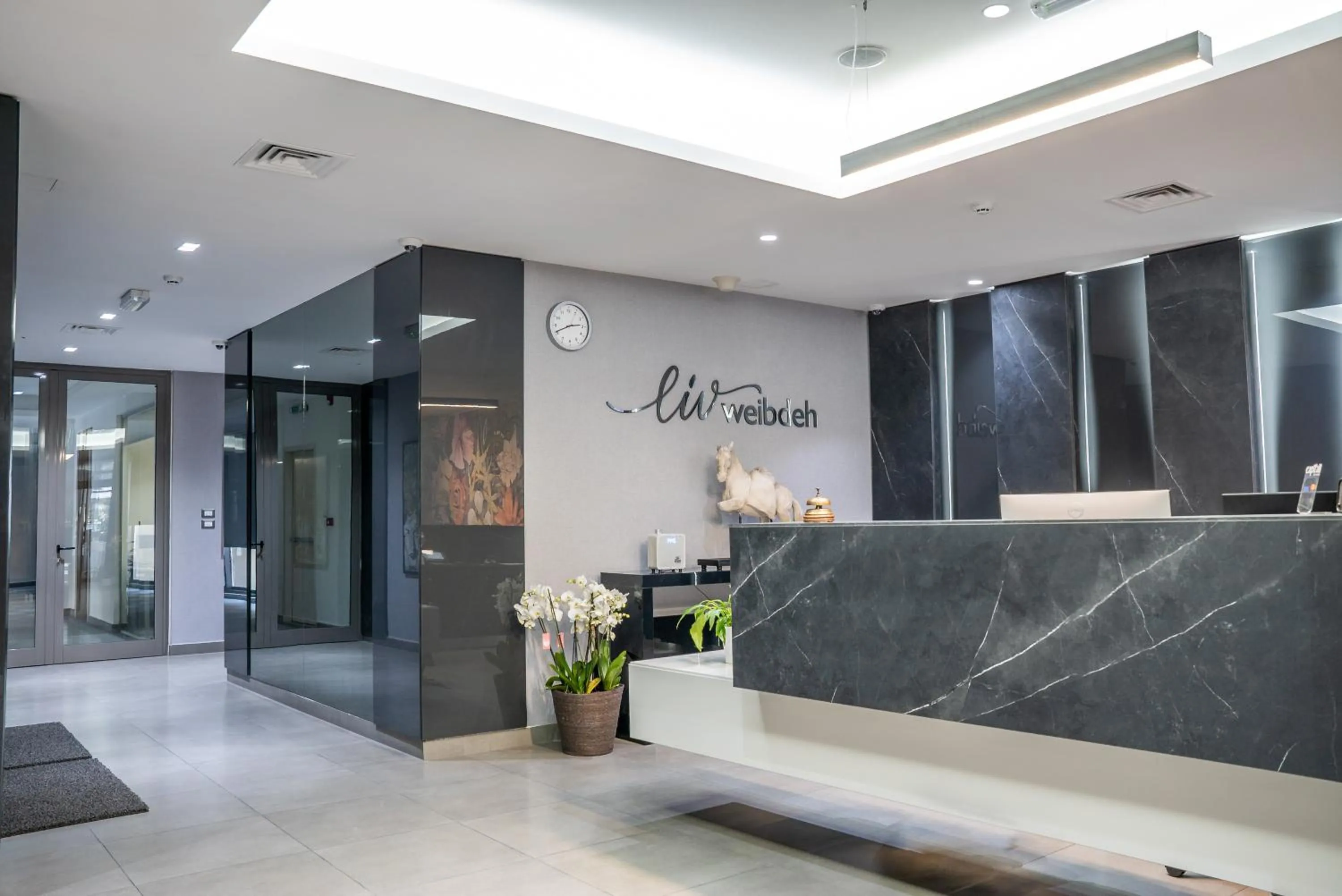 Lobby or reception in Liv Weibdeh Hotel Suites