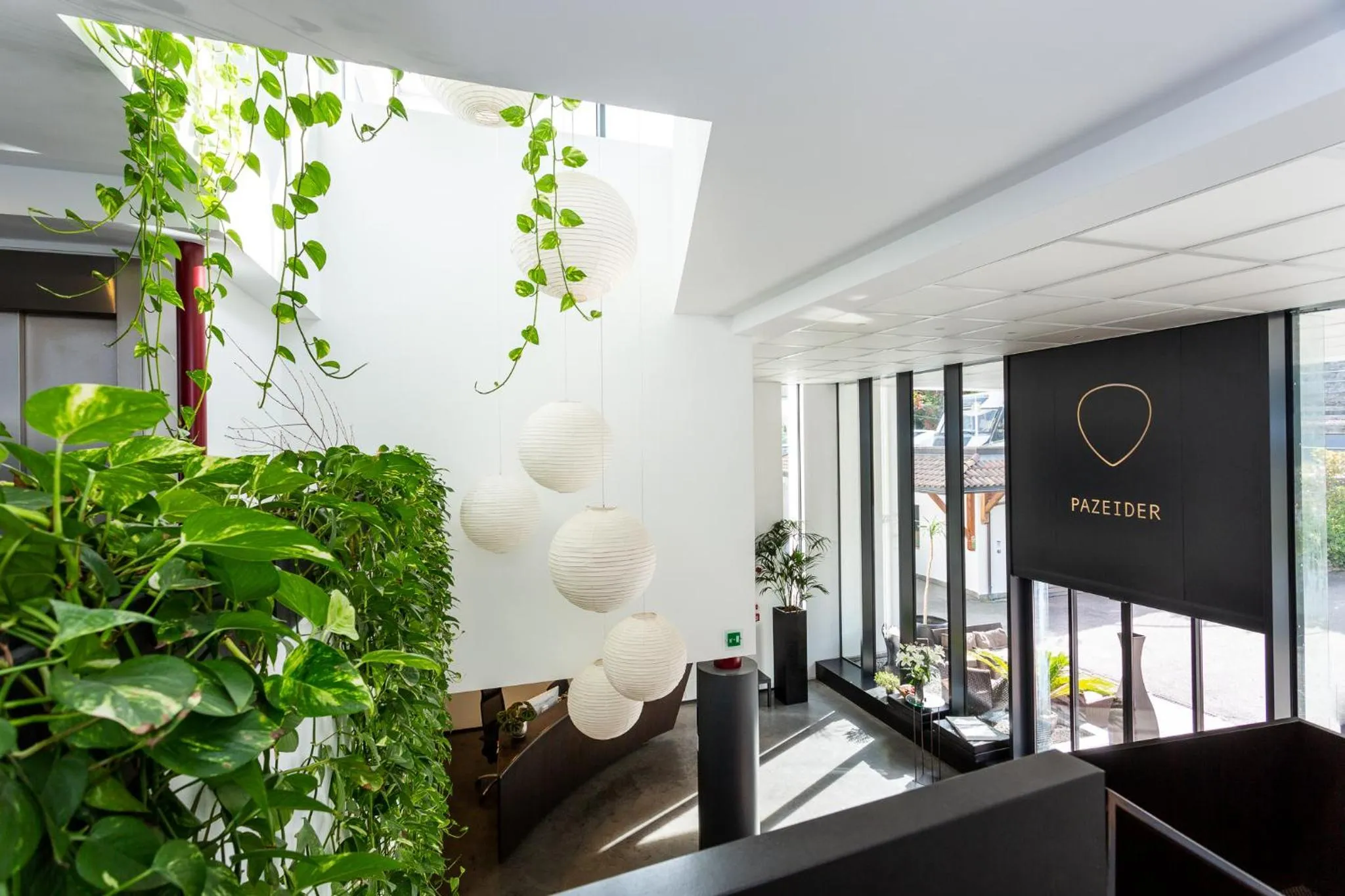 Lobby or reception in Bio & Wellnesshotel Pazeider - Healing Garden above Meran