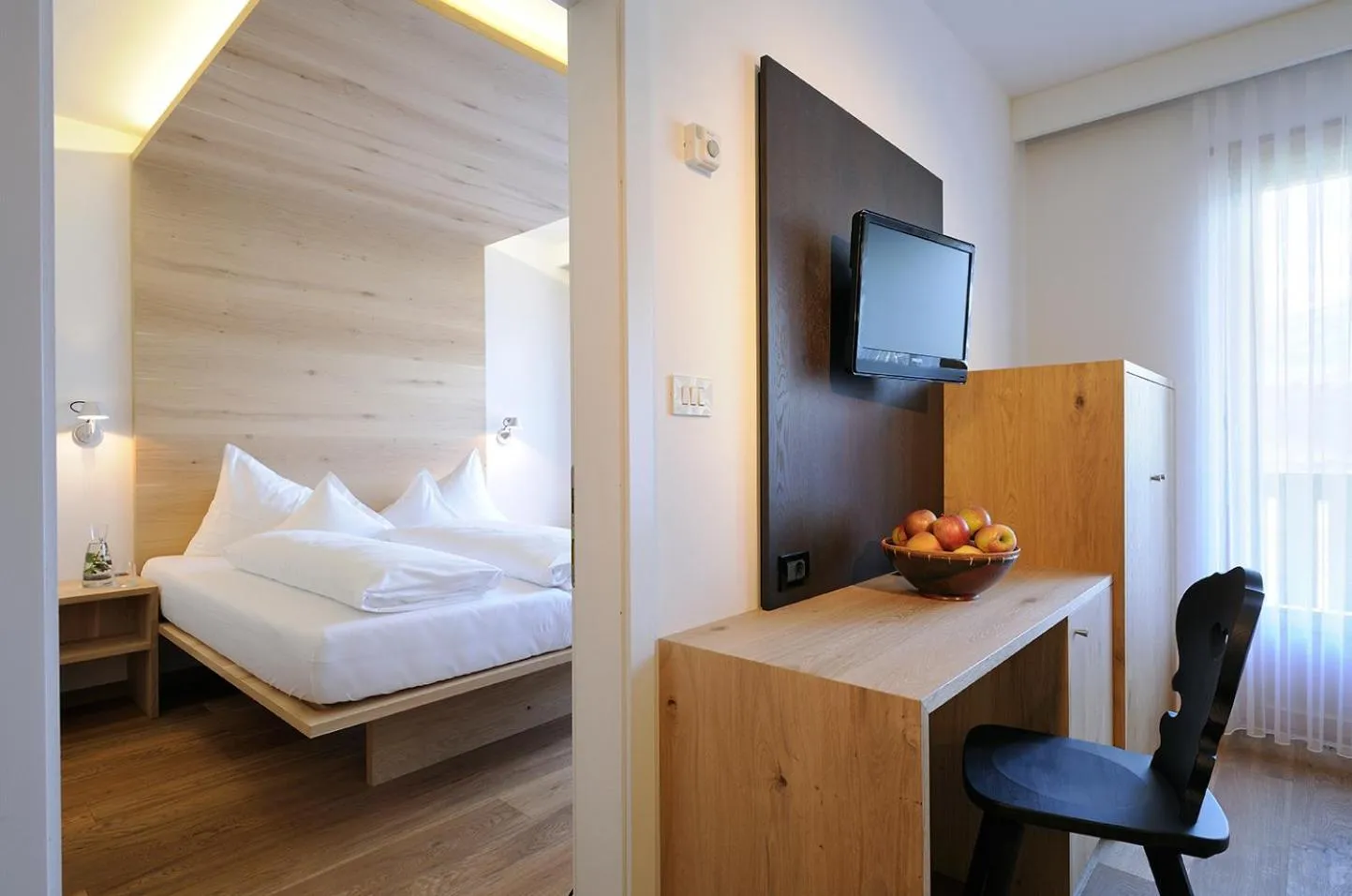 Bedroom, Bed in Bio & Wellnesshotel Pazeider - Healing Garden above Meran