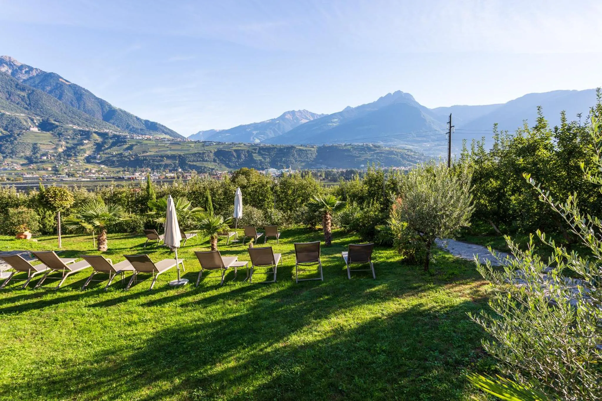 Natural landscape in Bio & Wellnesshotel Pazeider - Healing Garden above Meran