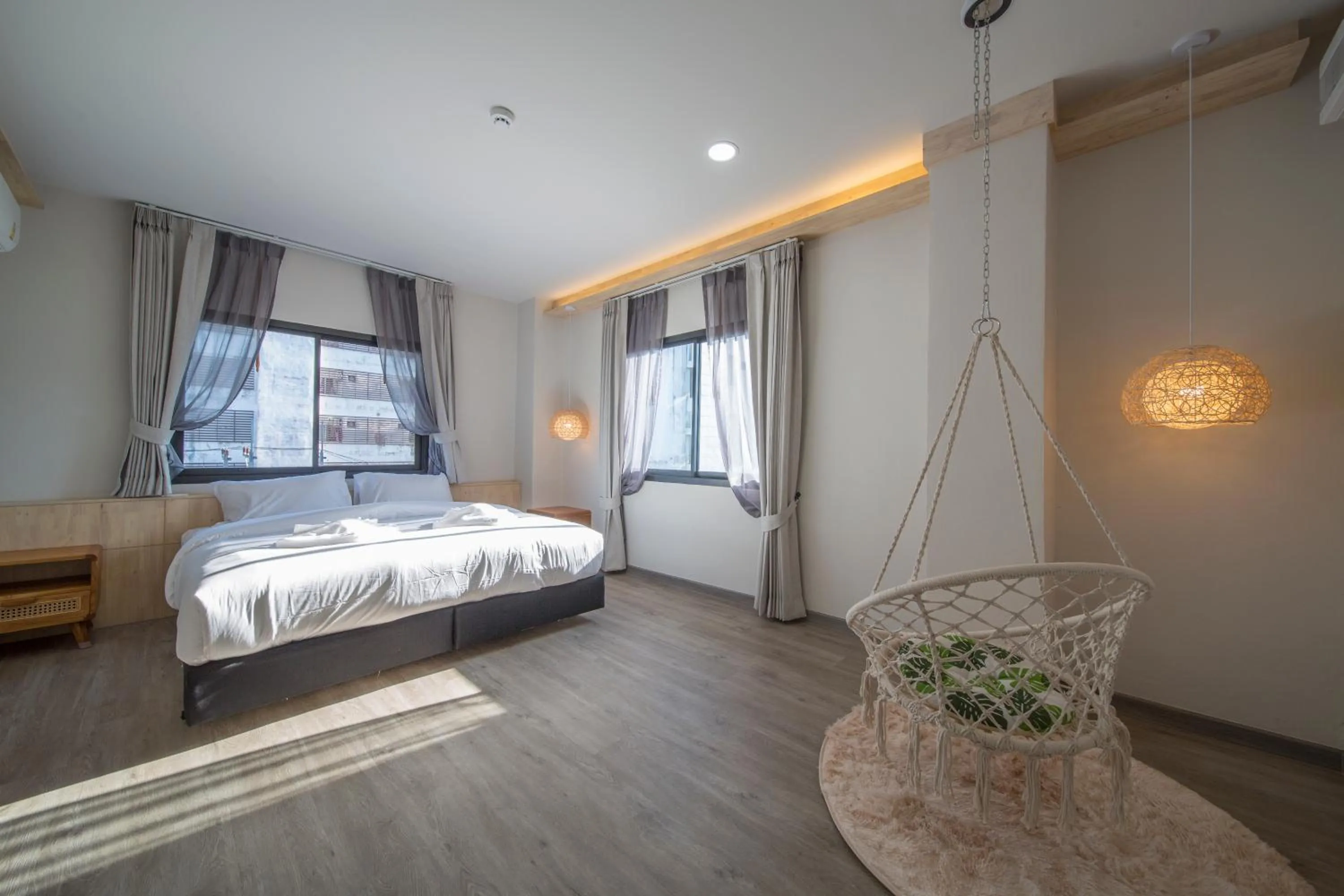 Bed in The Wood Pattani Hotel