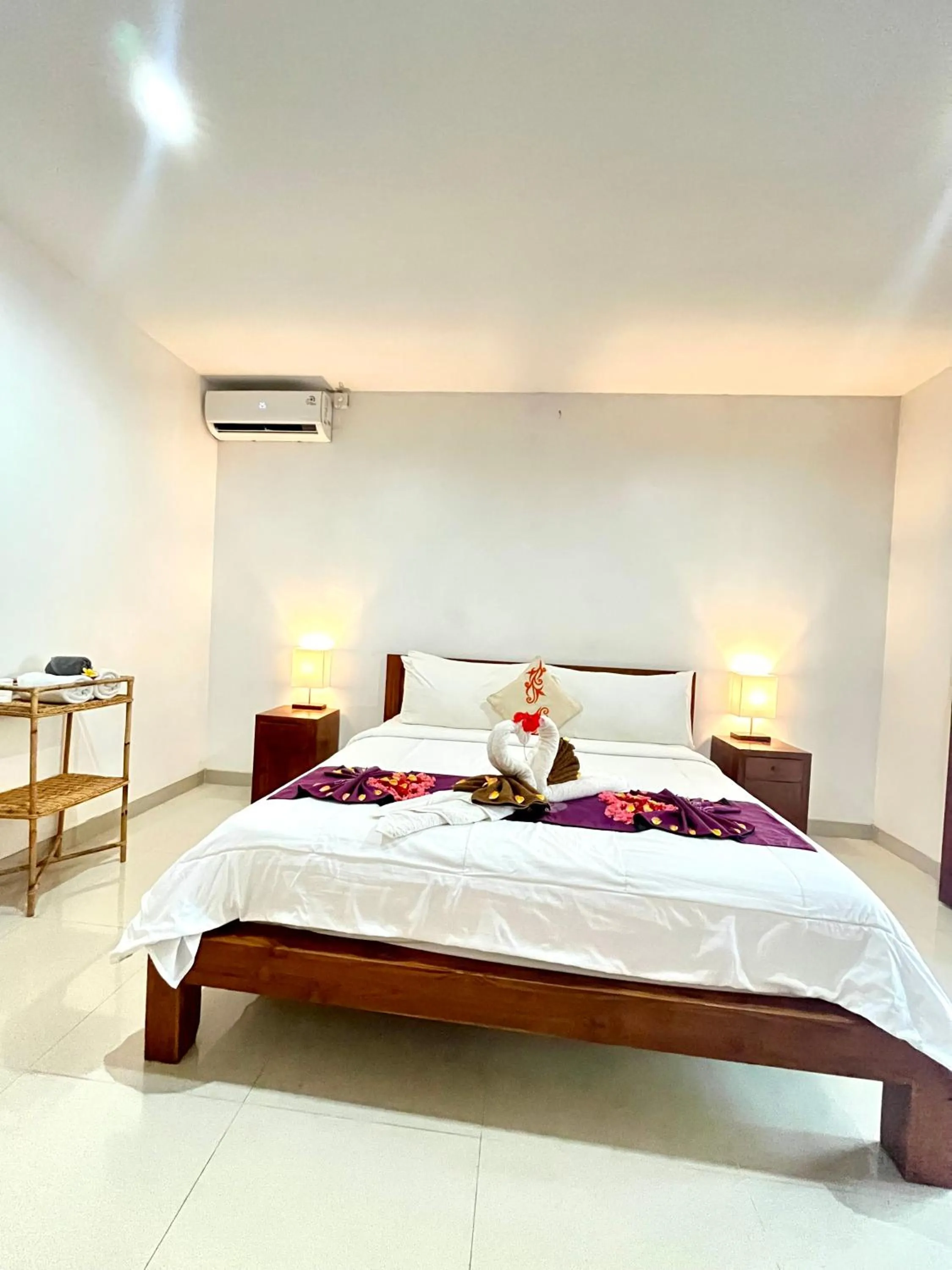 Bed in Pererenan nengah guest house canggu