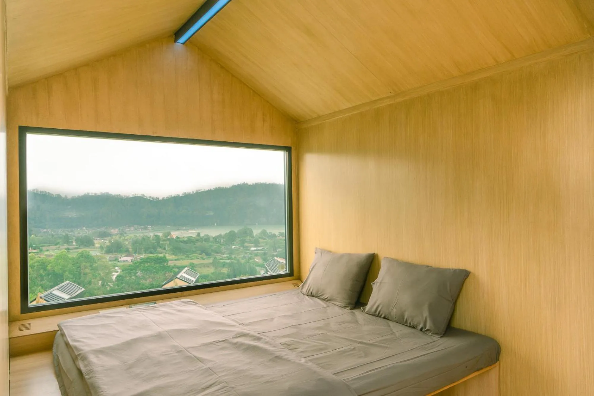 Bed in Bobocabin Kintamani, Bali