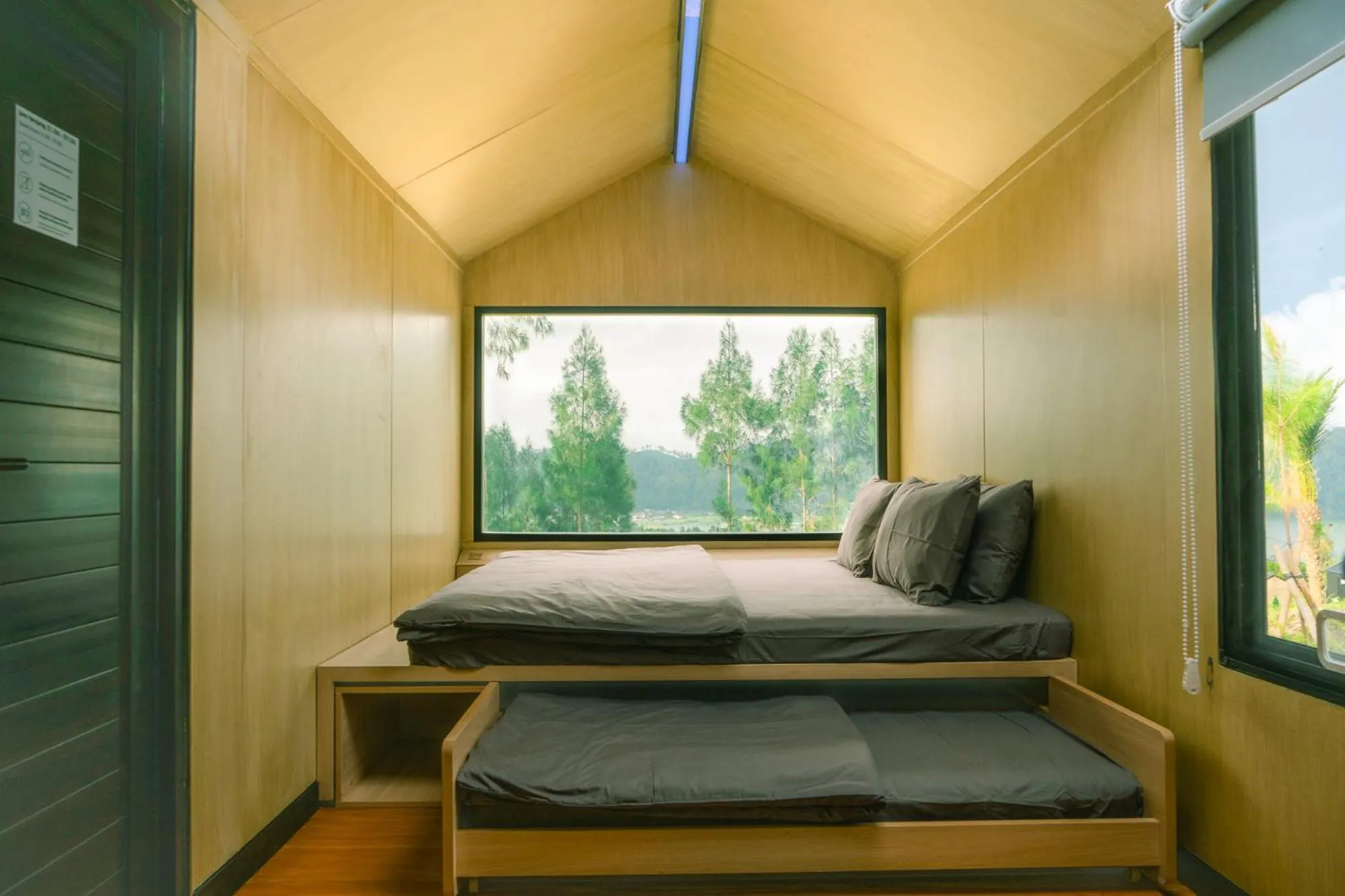 Bed in Bobocabin Kintamani, Bali