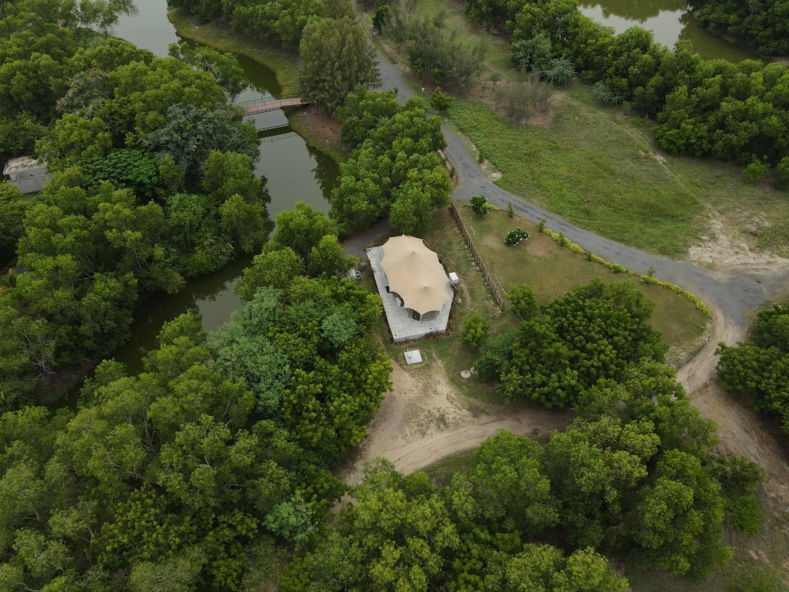 Lake view in The Alampara Resort - Luxury Boutique Glamping & Water sports