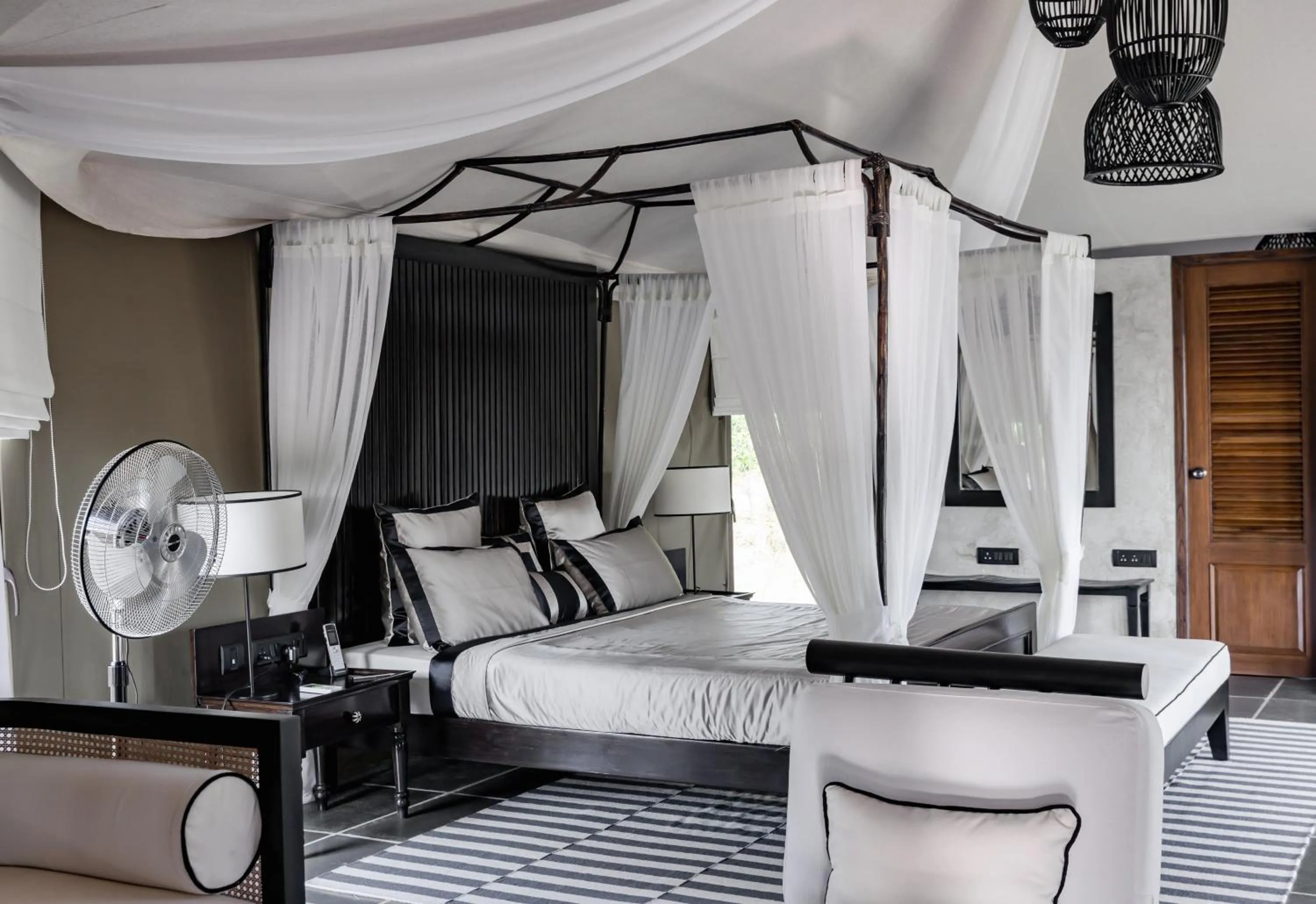 Bed in The Alampara Resort - Luxury Boutique Glamping & Water sports