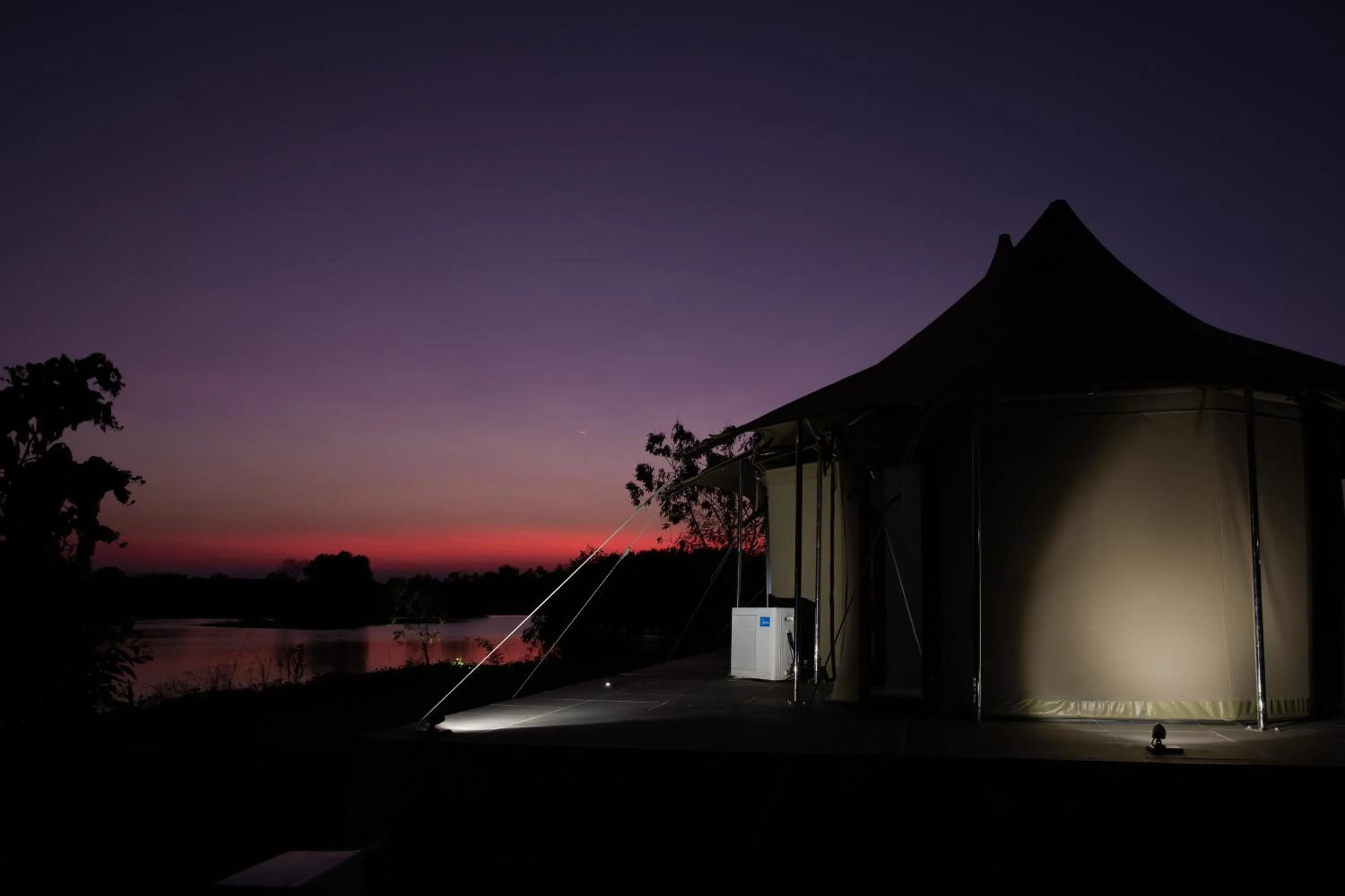 Lake view in The Alampara Resort - Luxury Boutique Glamping & Water sports