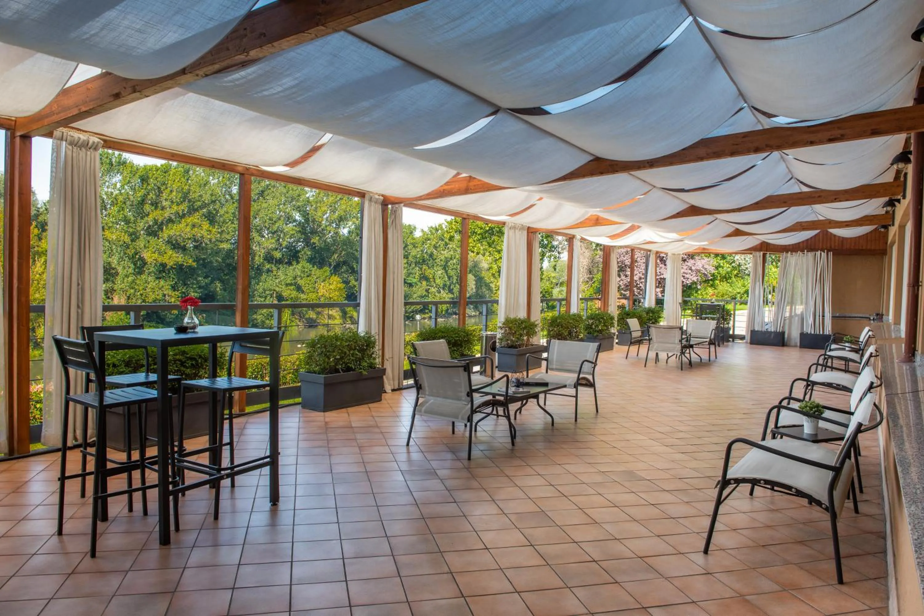 Balcony/Terrace in Best Quality Hotel La Darsena