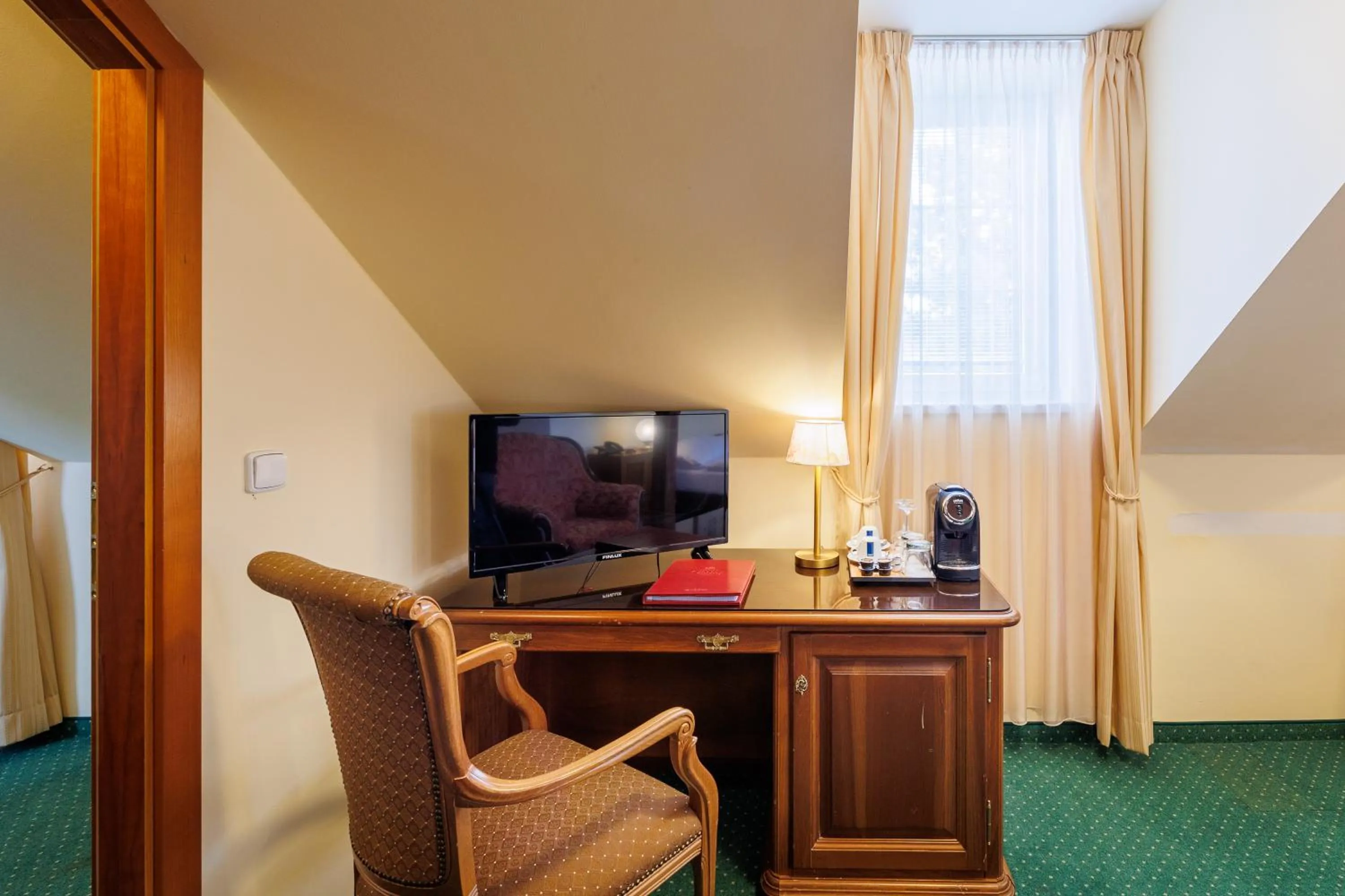 TV and multimedia in Hotel U Zámečku Cihelny