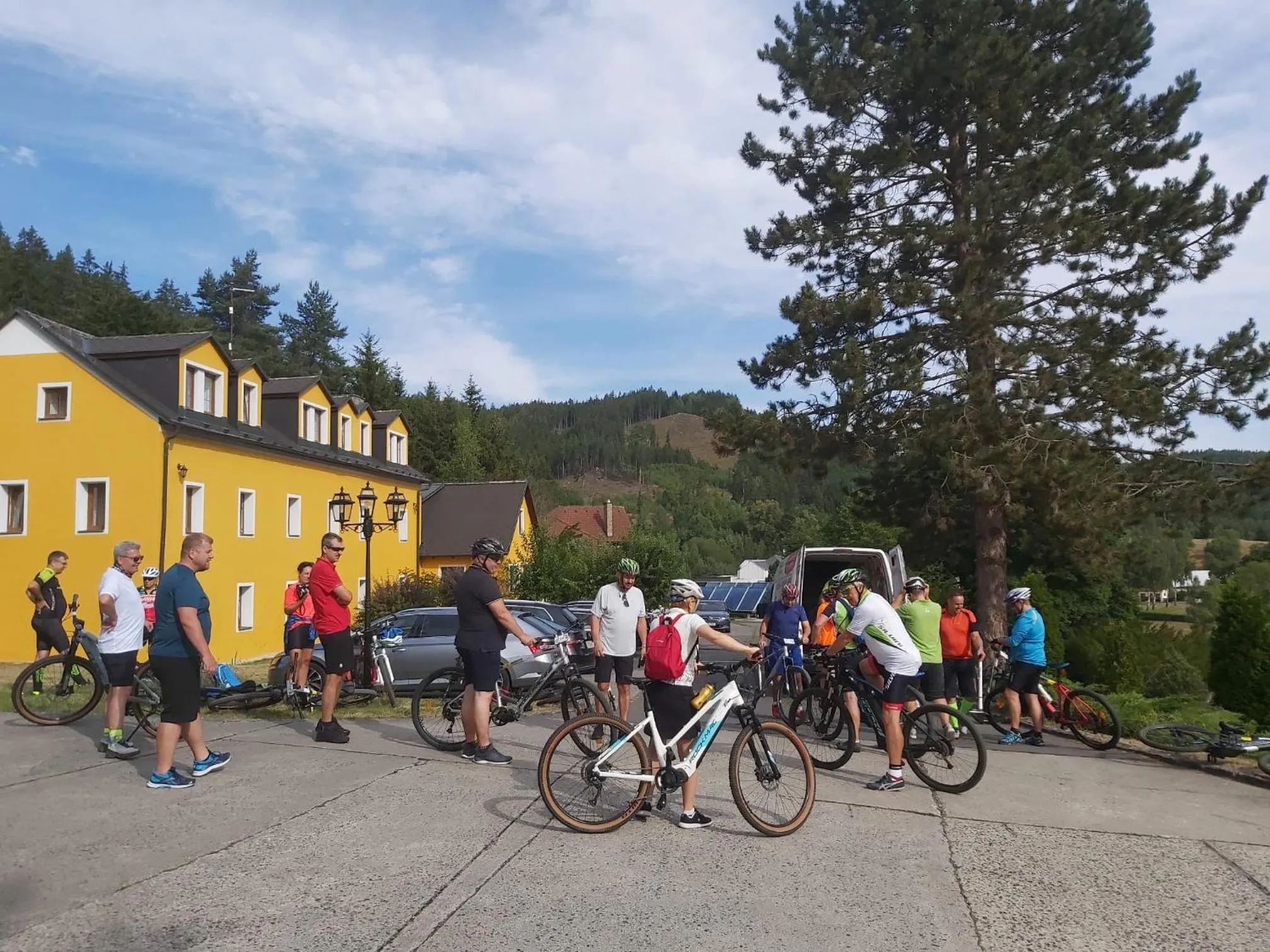Property building in Hotel U Zámečku Cihelny