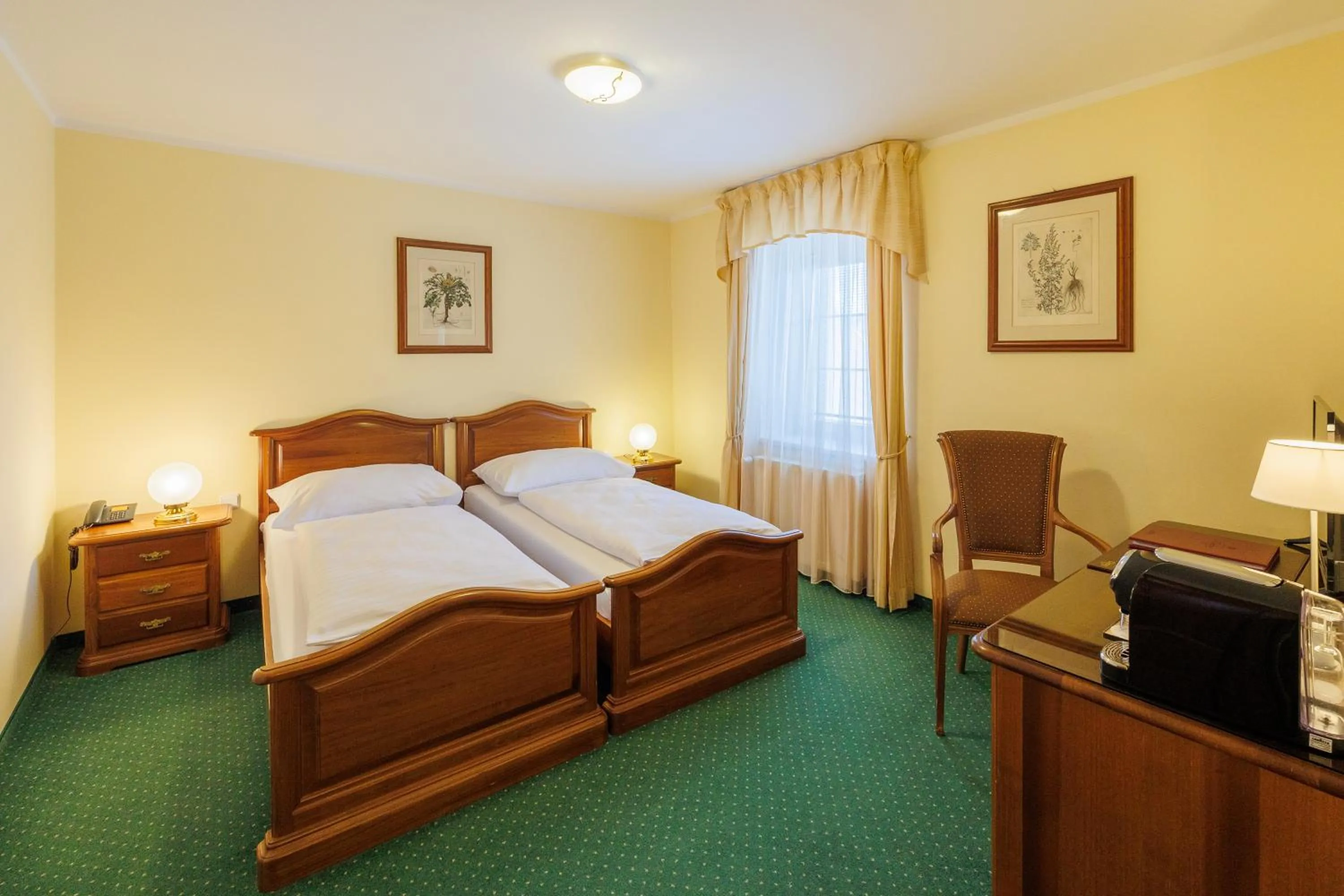 Bed in Hotel U Zámečku Cihelny