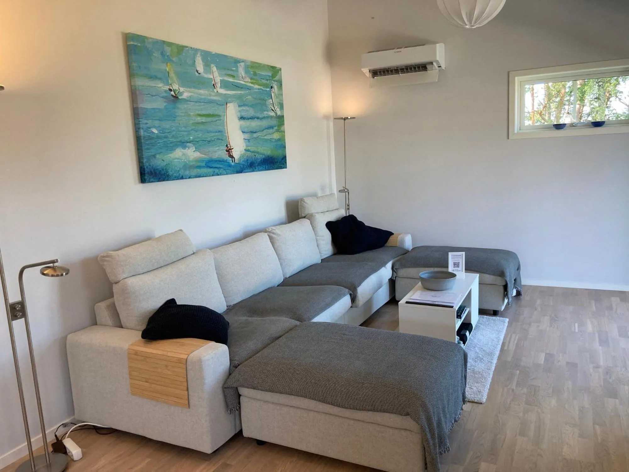 Living room in Stora Frögården