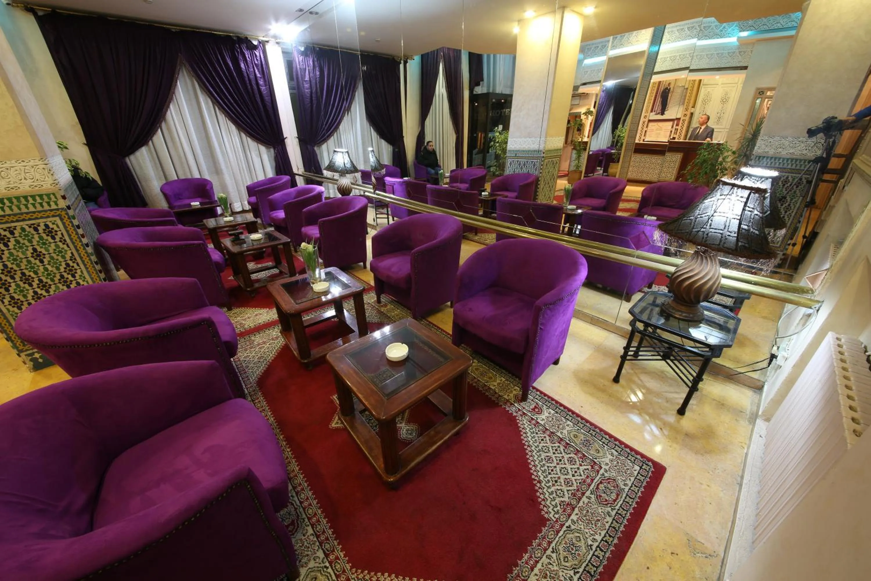 Lobby or reception in Hotel Akouas