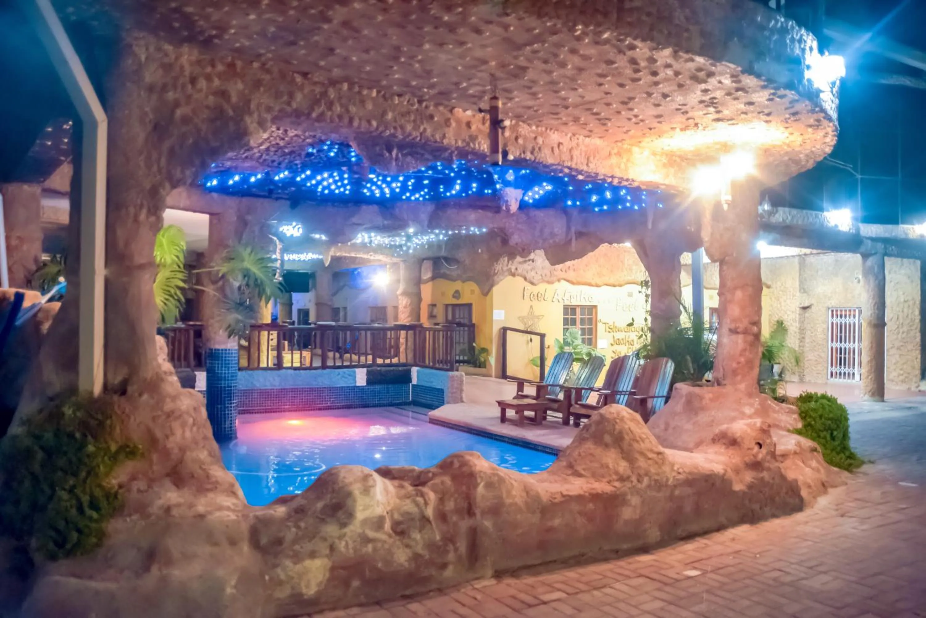 Property building in African Home Hotel