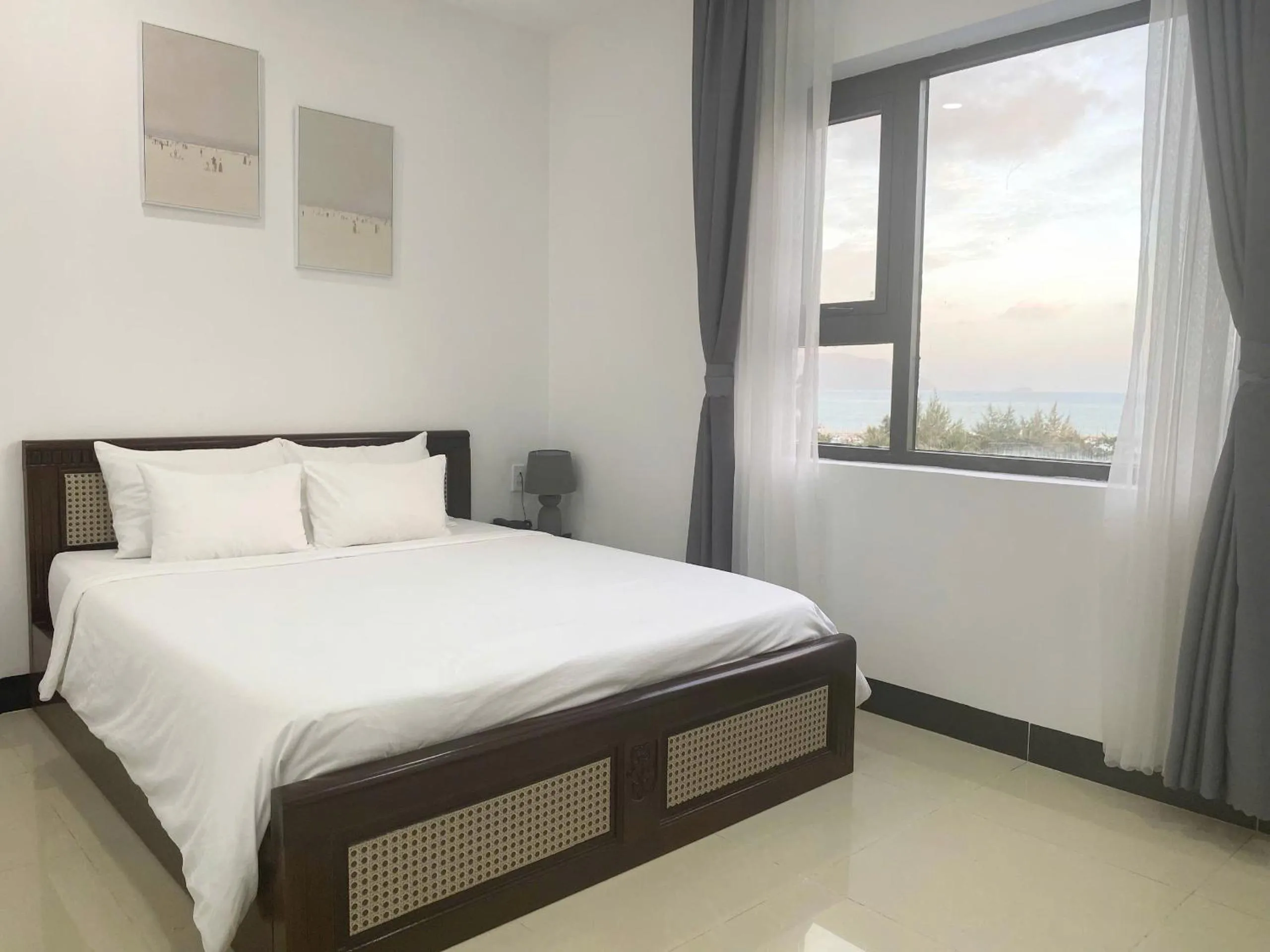 View (from property/room), Bed in Horizon Côn Đảo Hotel
