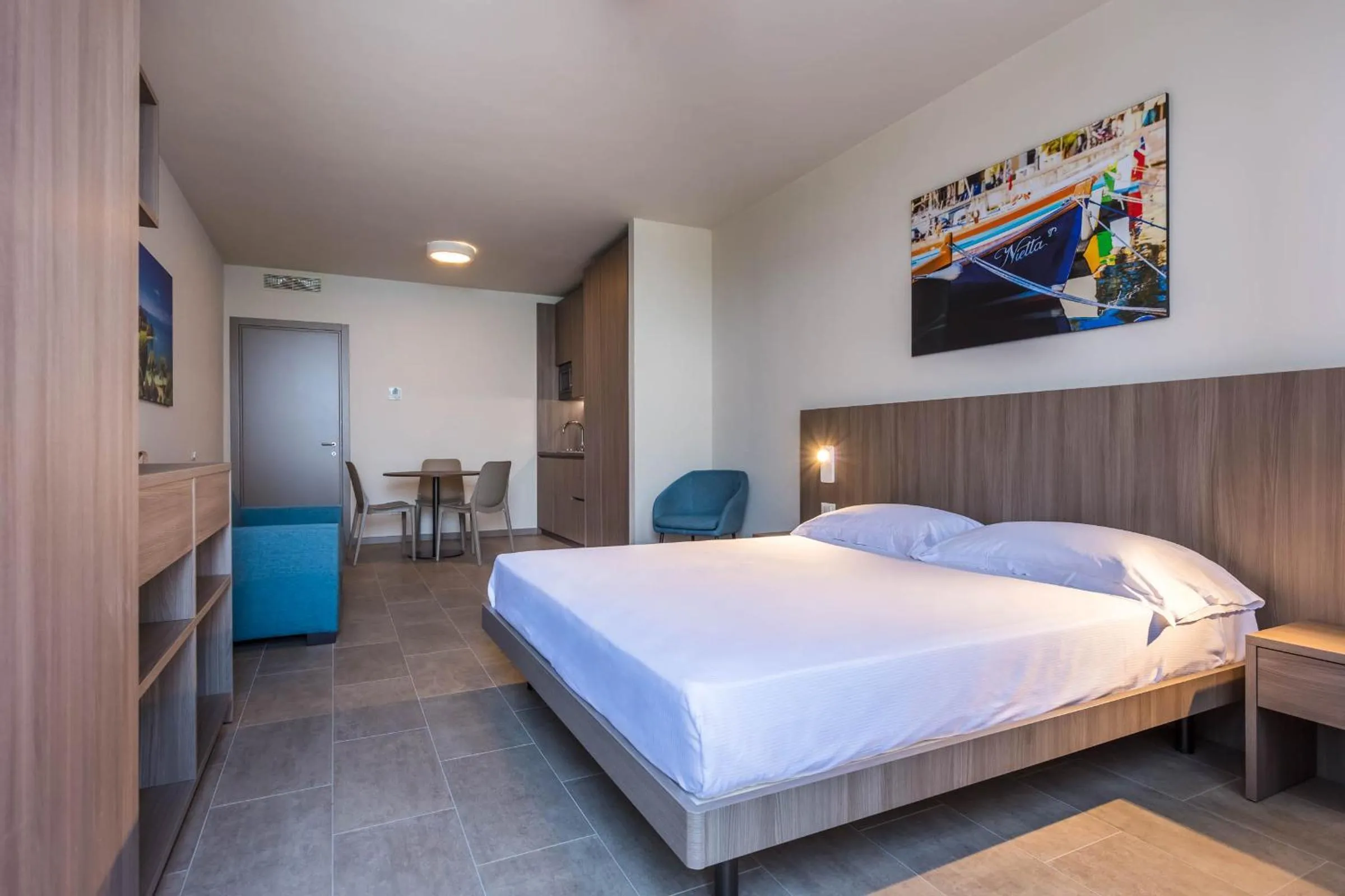 Double Room with Extra Bed (2 Adults + 1 Child) in Le Torri Del Garda FamilySPA Resort