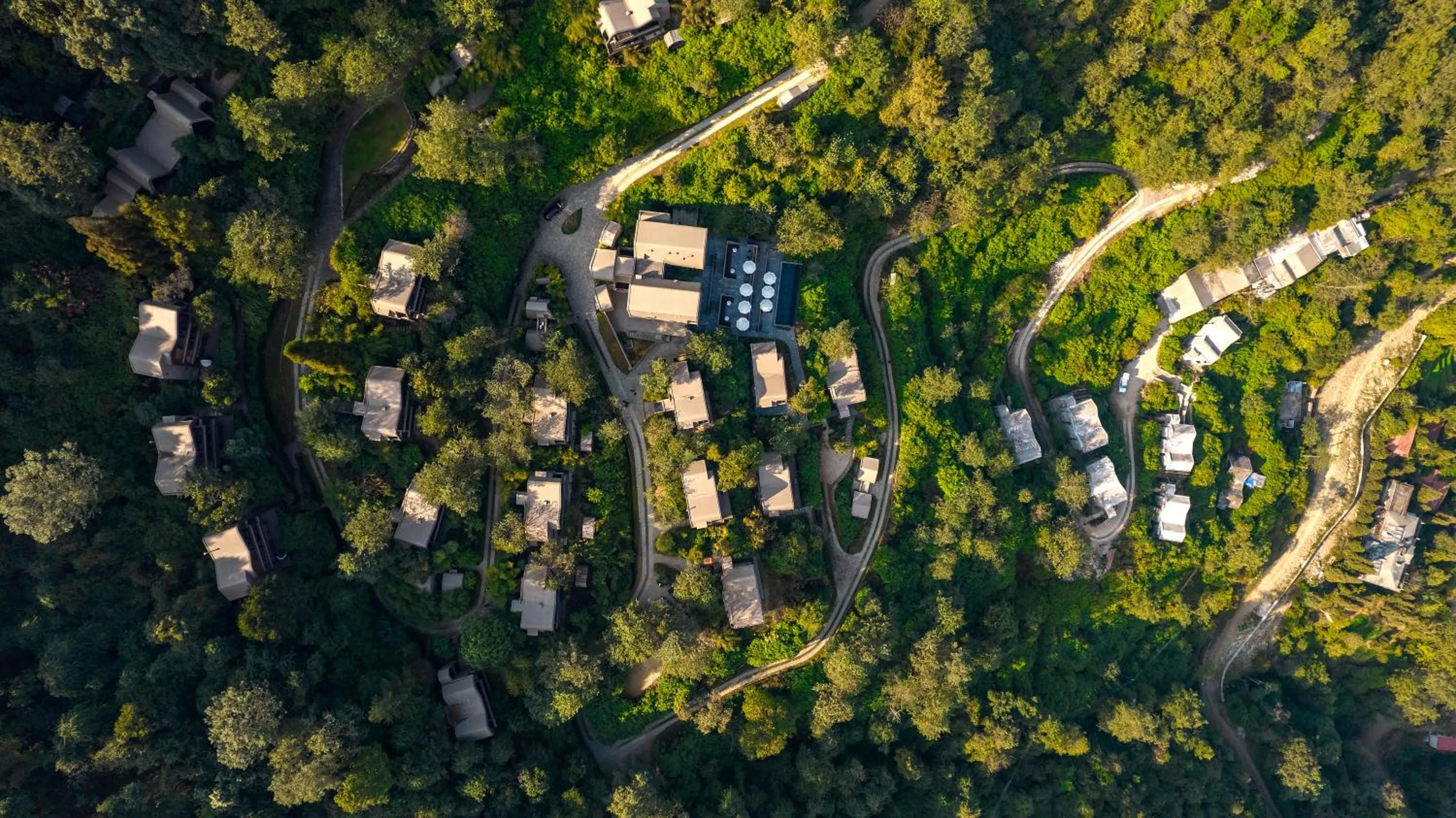 Bird's eye view in Kavya Himalayas