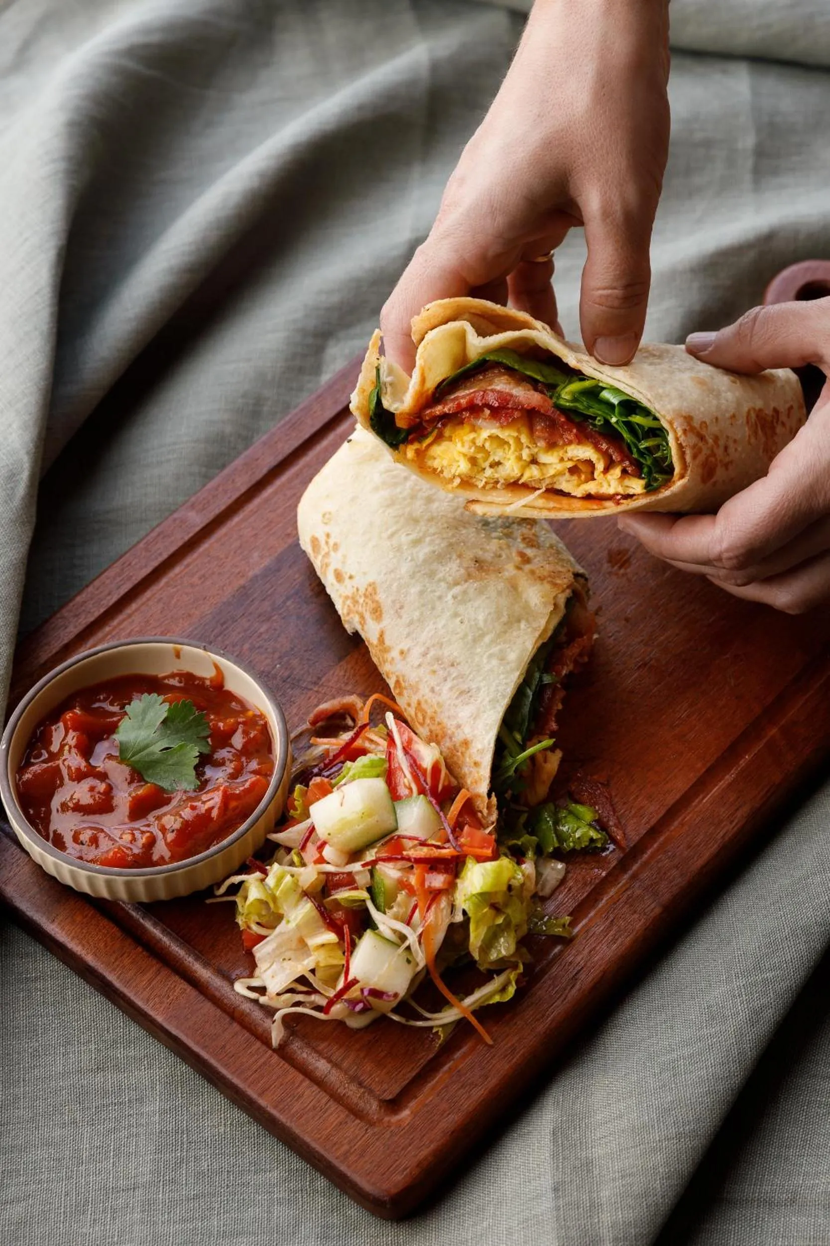 Breakfast in Kavya Himalayas