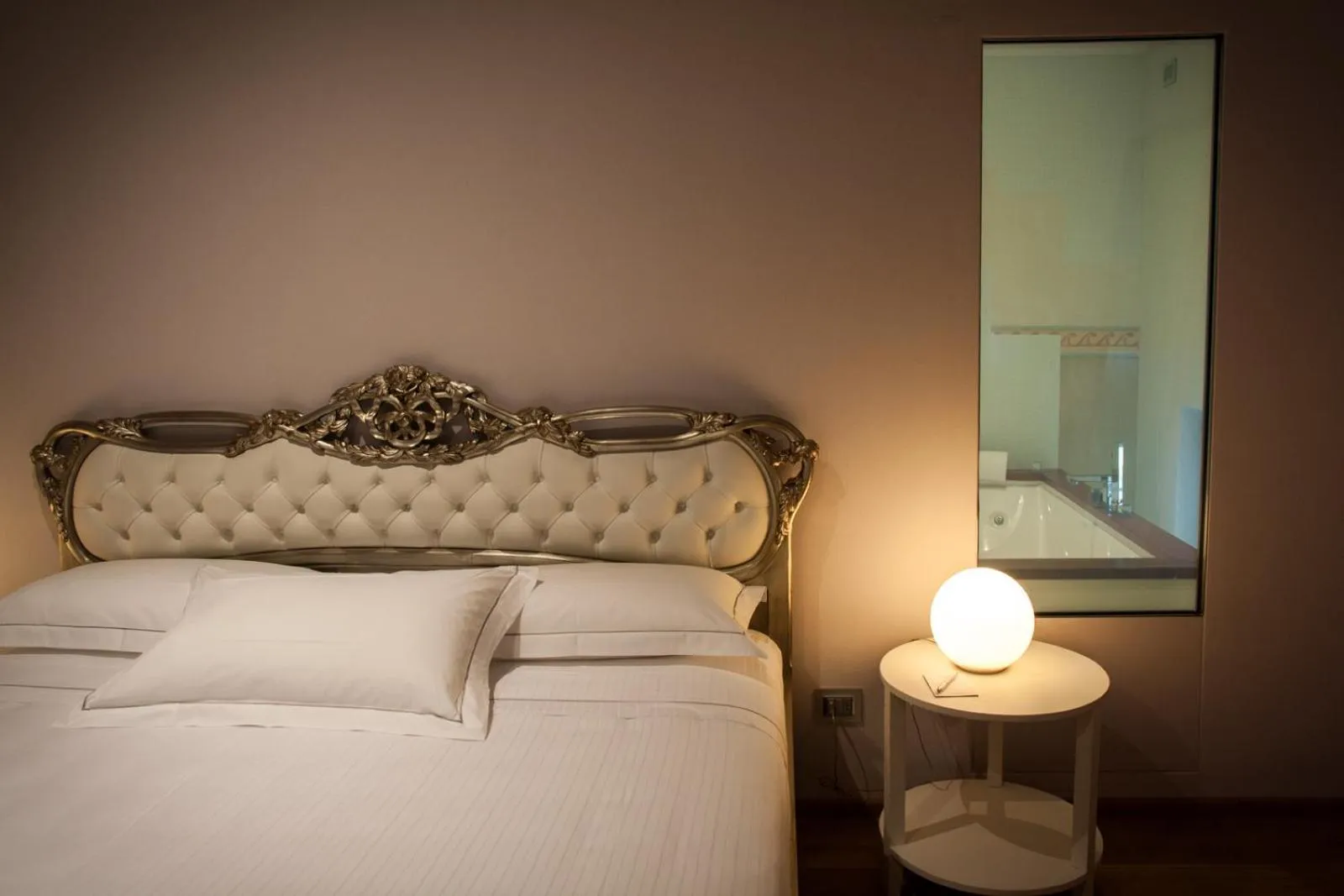 Bed in Hotel Villa Nabila