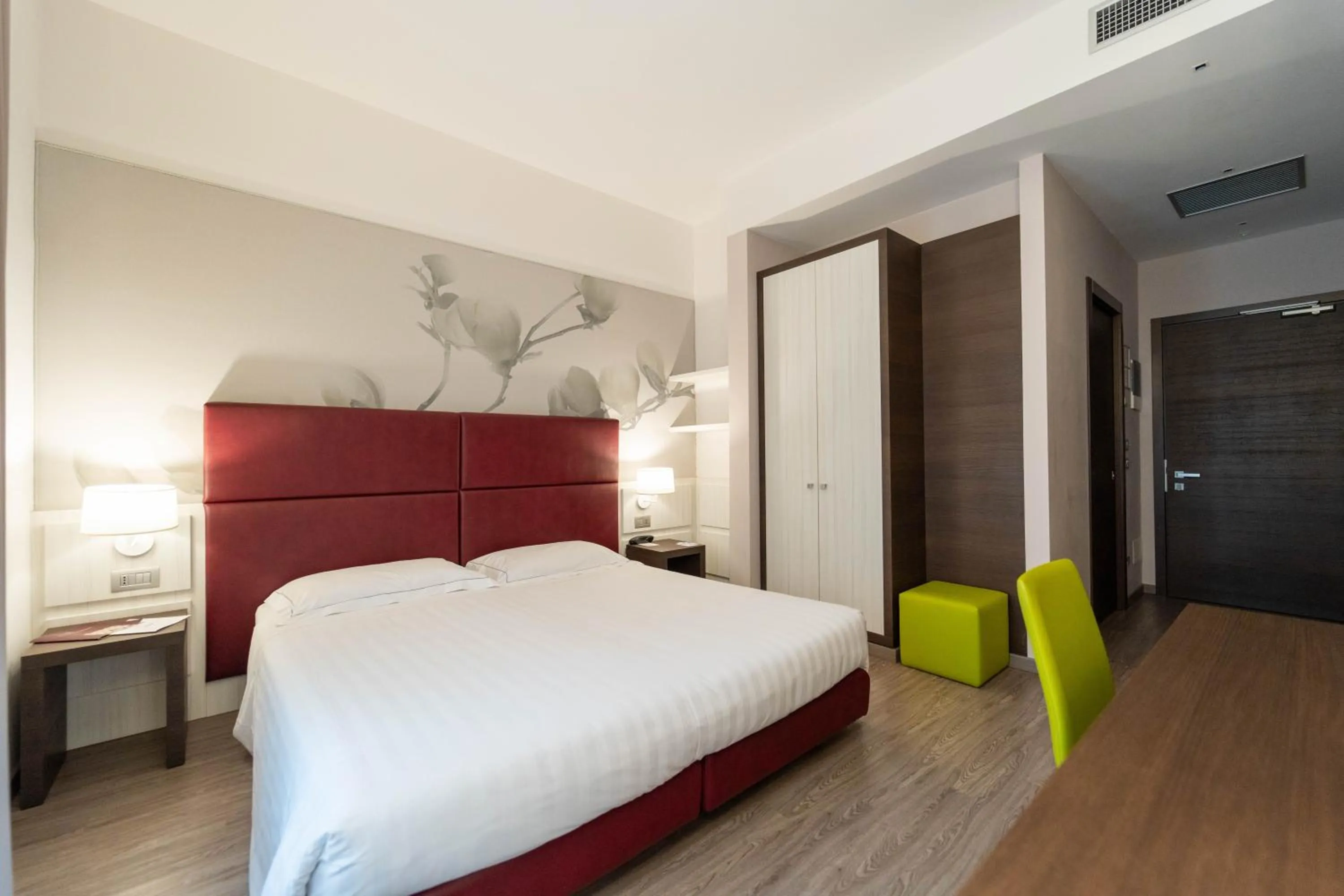 Bed in Hotel Villa Nabila