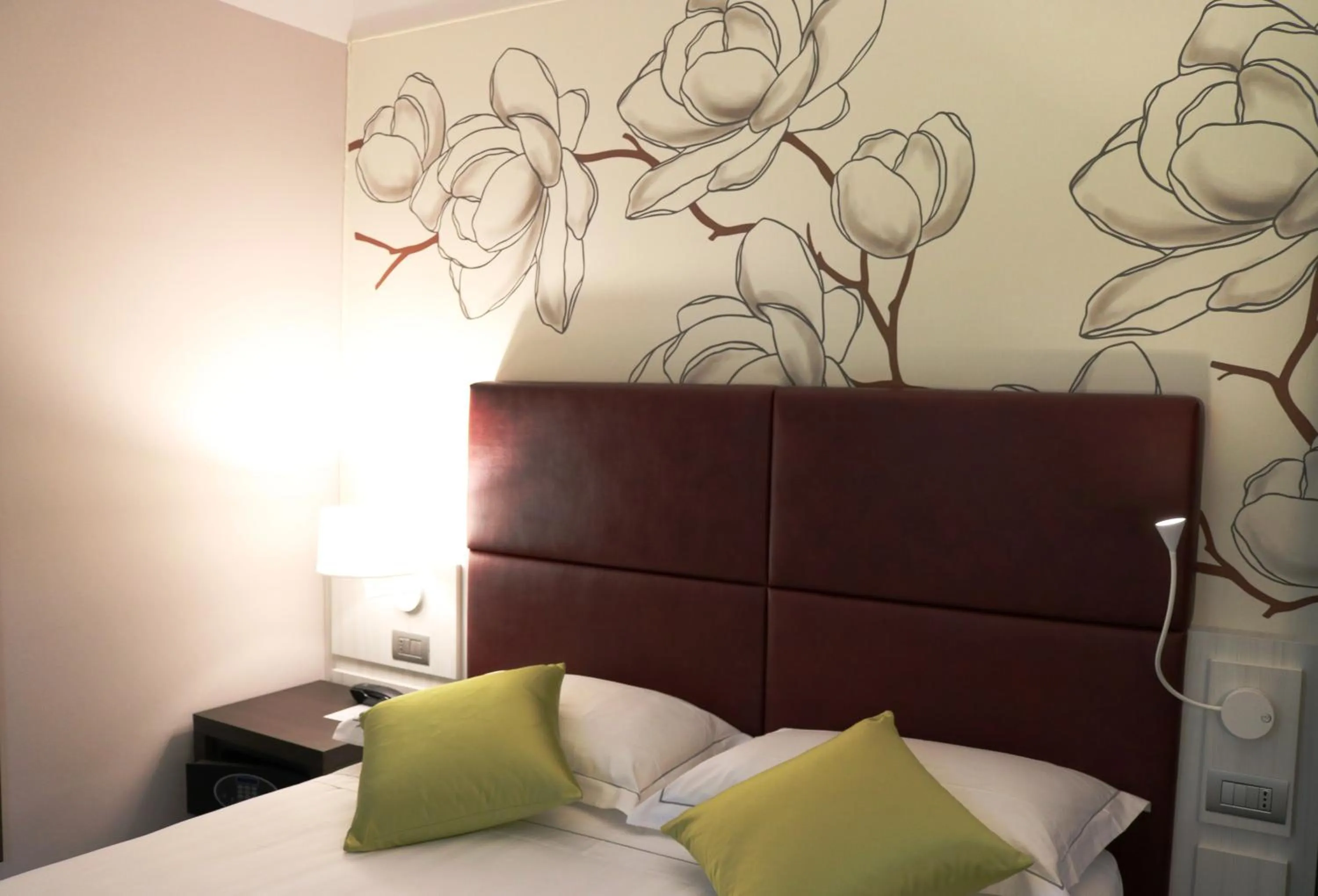 Bed in Hotel Villa Nabila