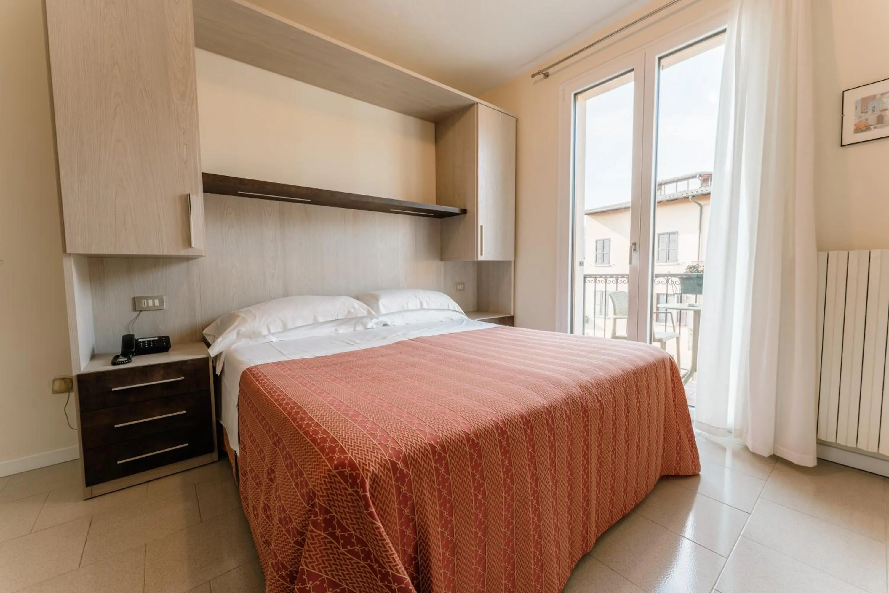 Bed in Hotel Eden Salò