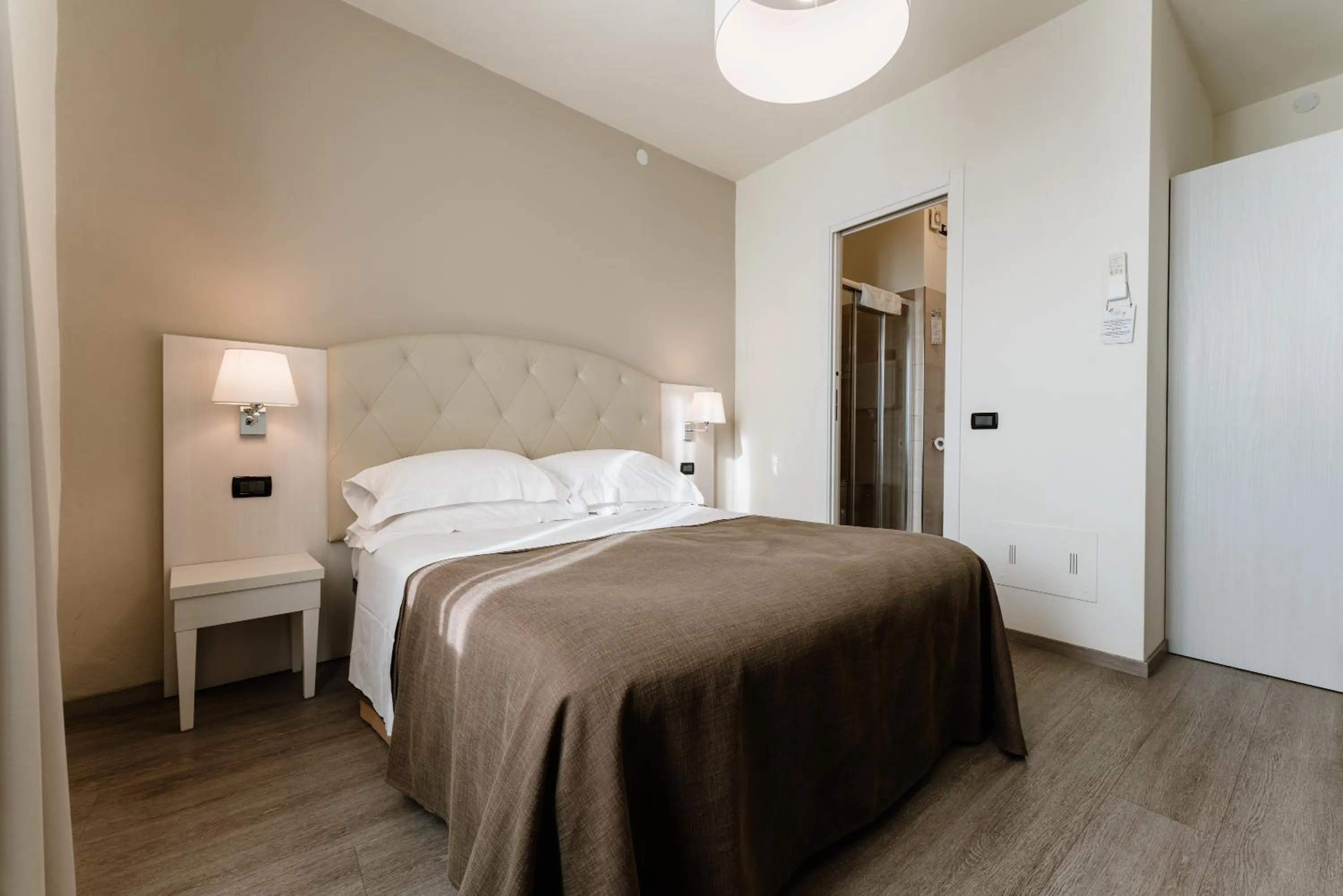 Bed in Hotel Eden Salò