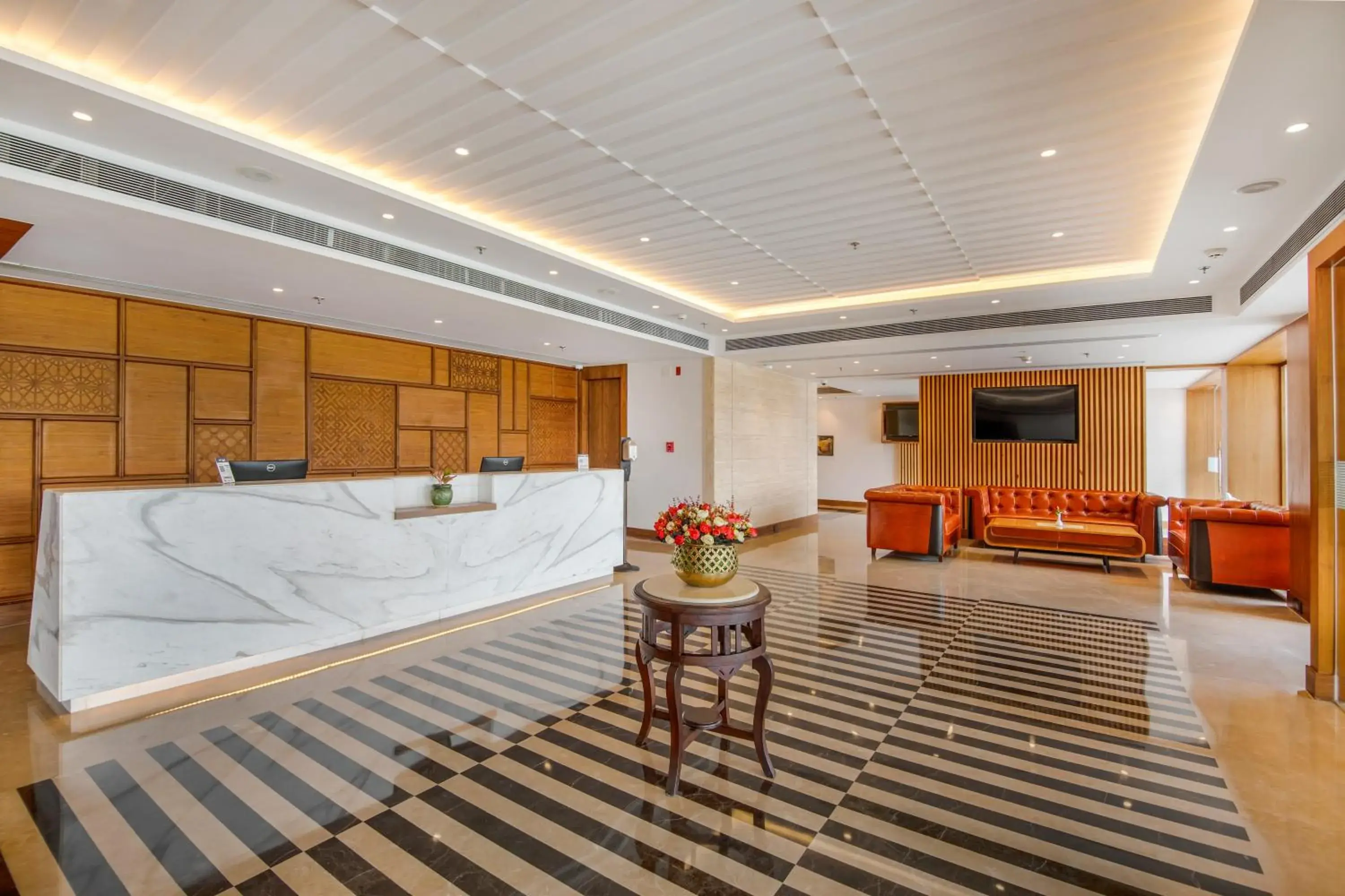 Lobby or reception in Golden Tulip Jalandhar Lobby or reception in Golden Tulip Jalandhar