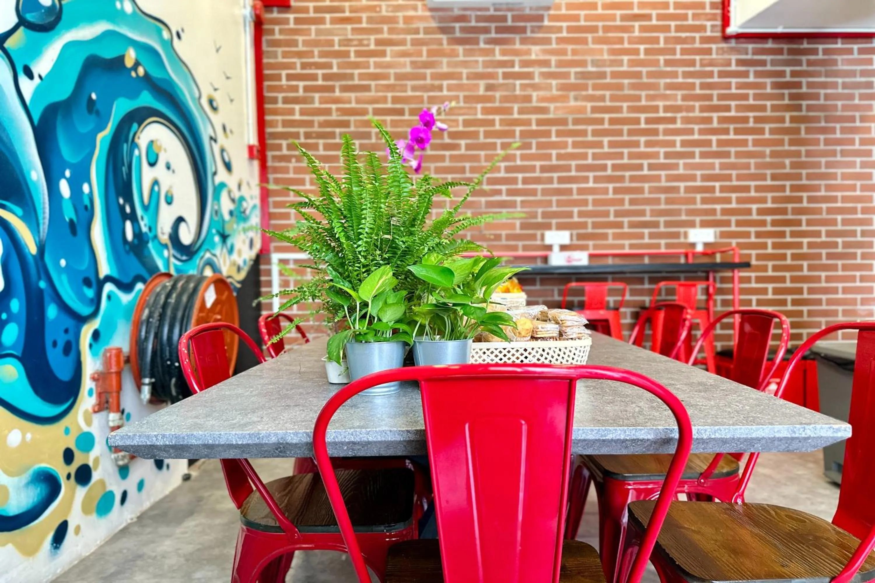 Lobby or reception in Rucksack Inn Temple Street