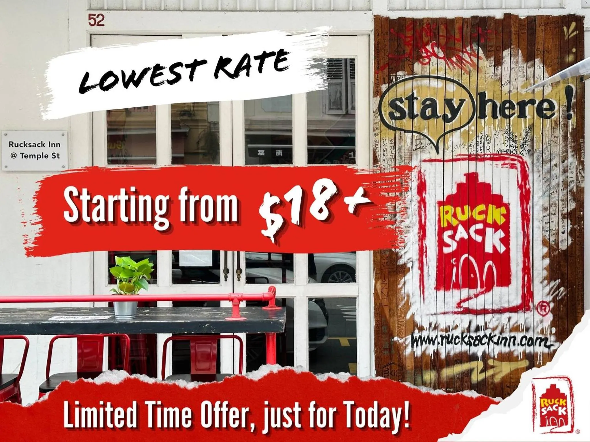 Rucksack Inn Temple Street