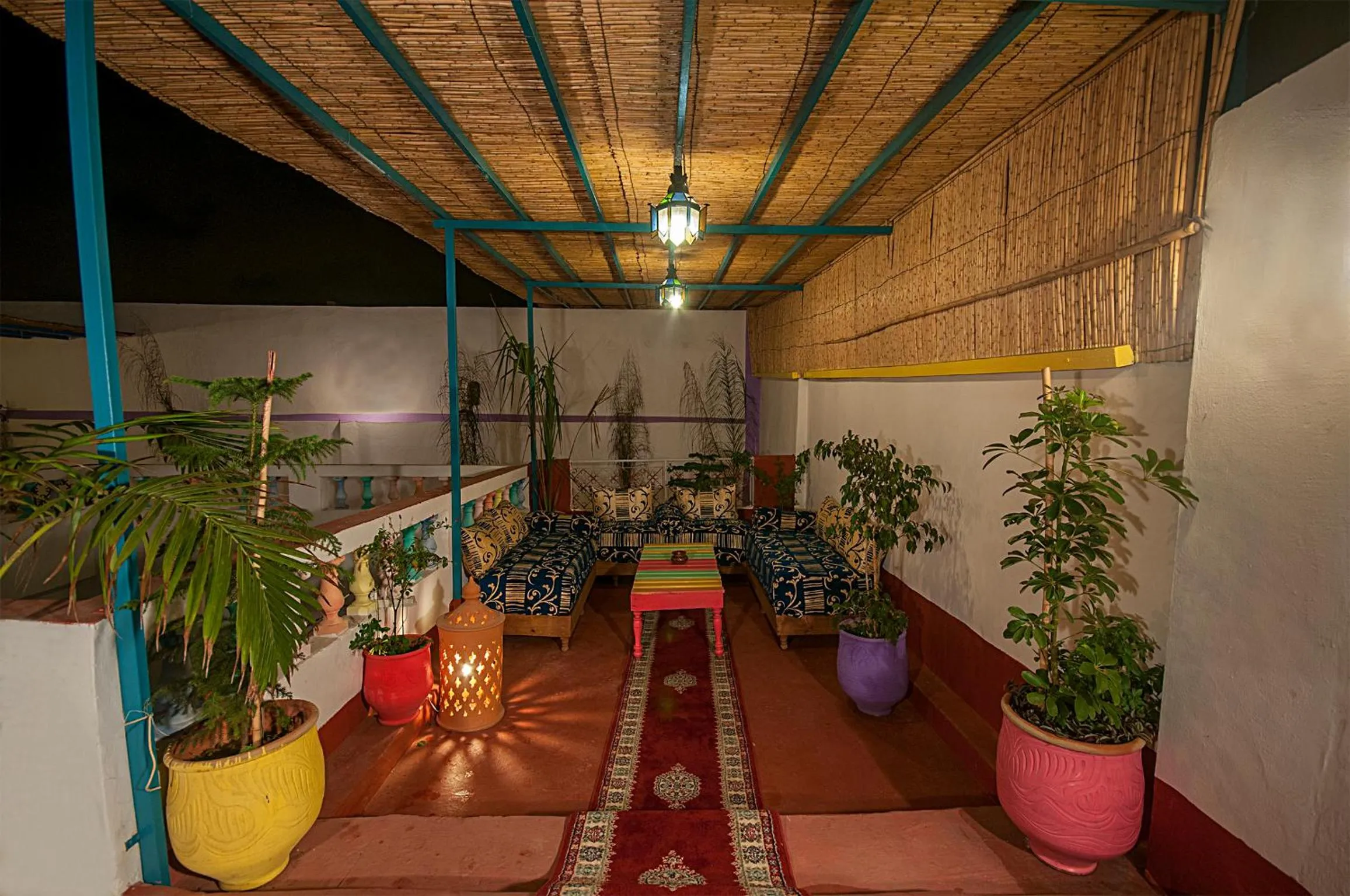 Patio in Riad Dar Jabador